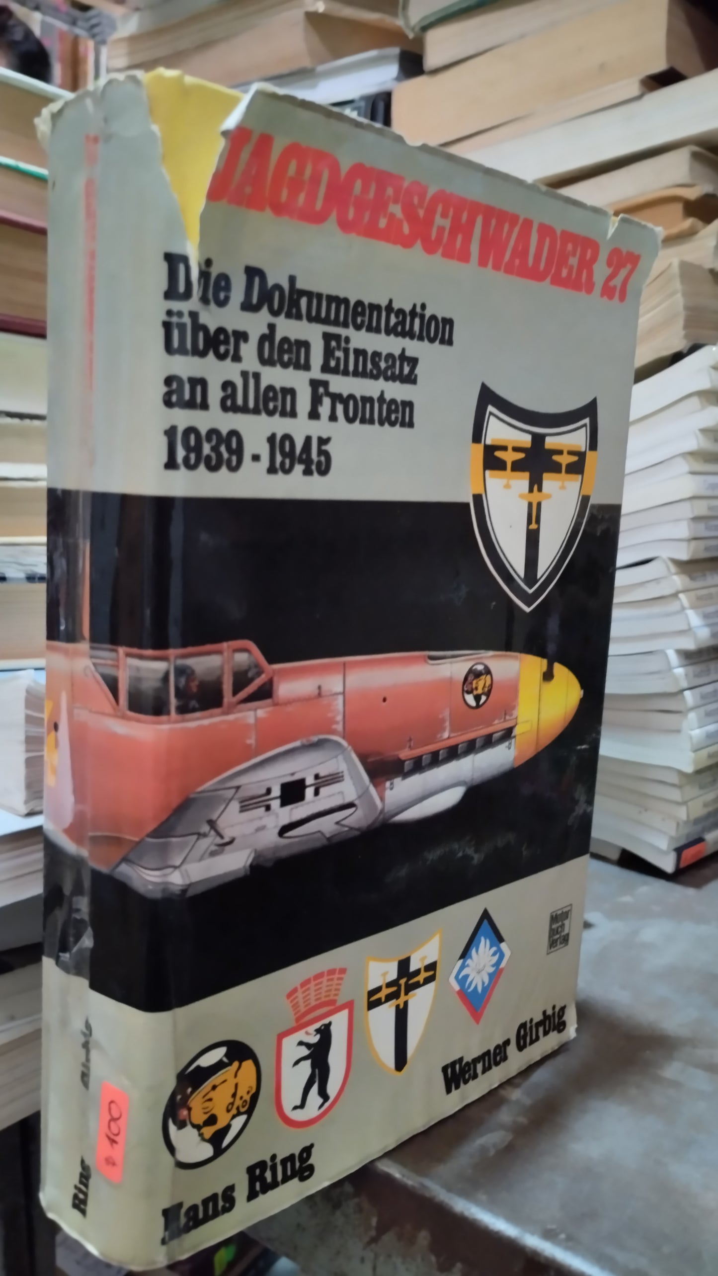 JAGDGESCHWADER 27 POR HANS RING LIBRO USADO HISTORIA ALDAMA