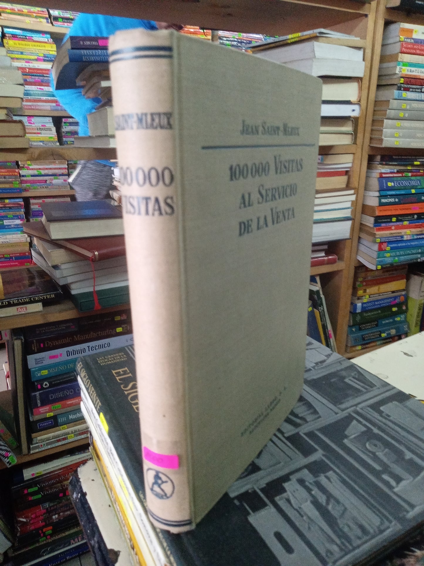 100000 VISTAS AL SERVICIO DE LA VENTA POR JEAN SAINT MLEUX USADO ADMINISTRACION LITERARIO 207