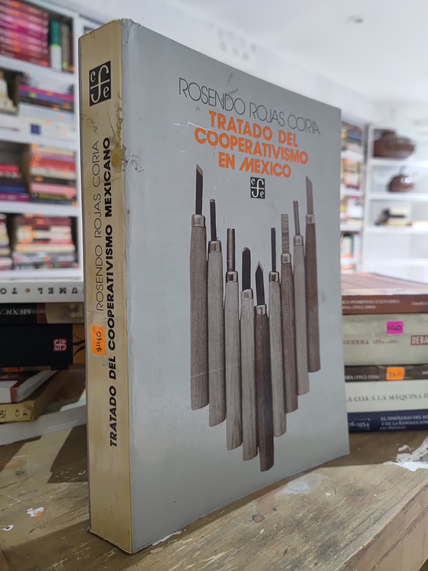 TRATADO DEL COOPERSTIVISMO EN MEXICO POR ROSENDO ROJAS CORIA USADO HISTORIA JUAREZ 515