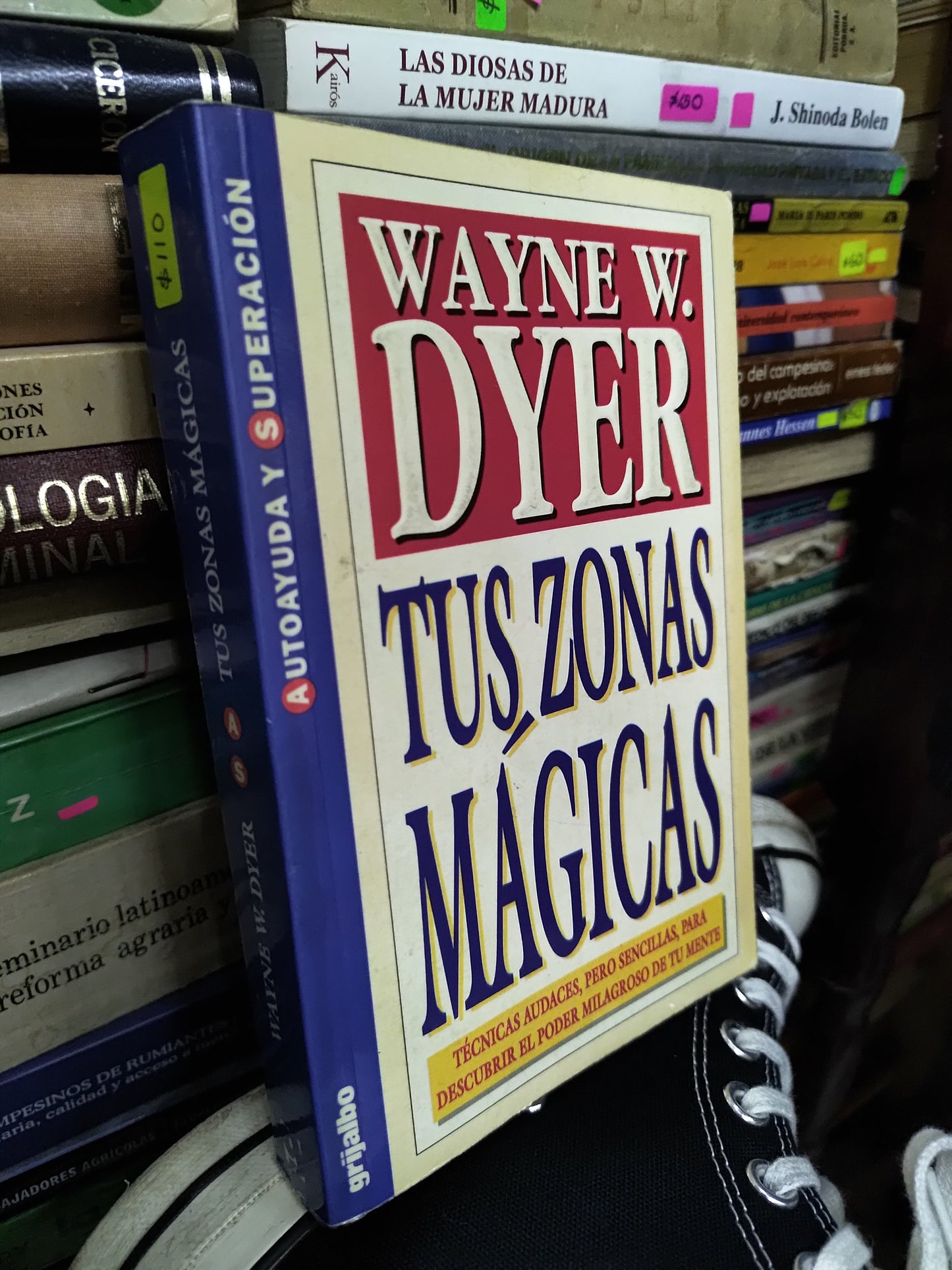 TUS ZONAS MAGICAS POR WAYNE W. DYER USADO SUP PERSONAL LITERARIO 207