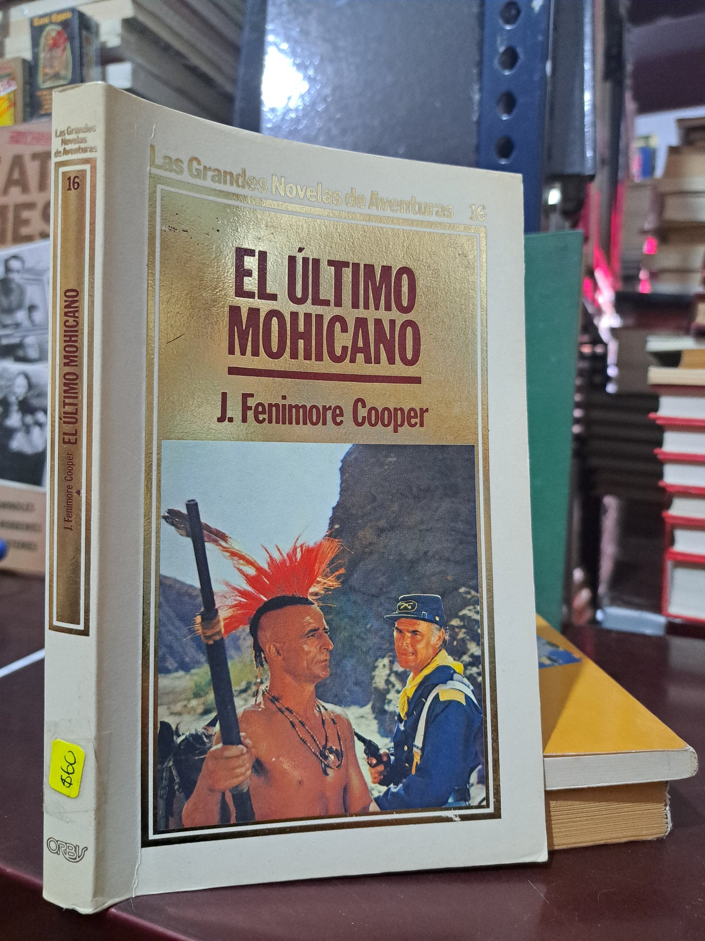 EL ÚLTIMO MOHICANO J. FENIMORE COOPER USADO NOVELA LITERARIO 305