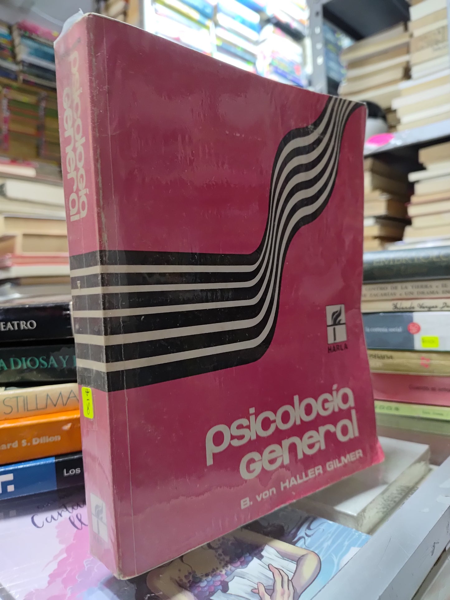PSICOLOGIA GENERAL POR B. VON HALLER GILMER USADO PSICOLOGIA JUAREZ 515
