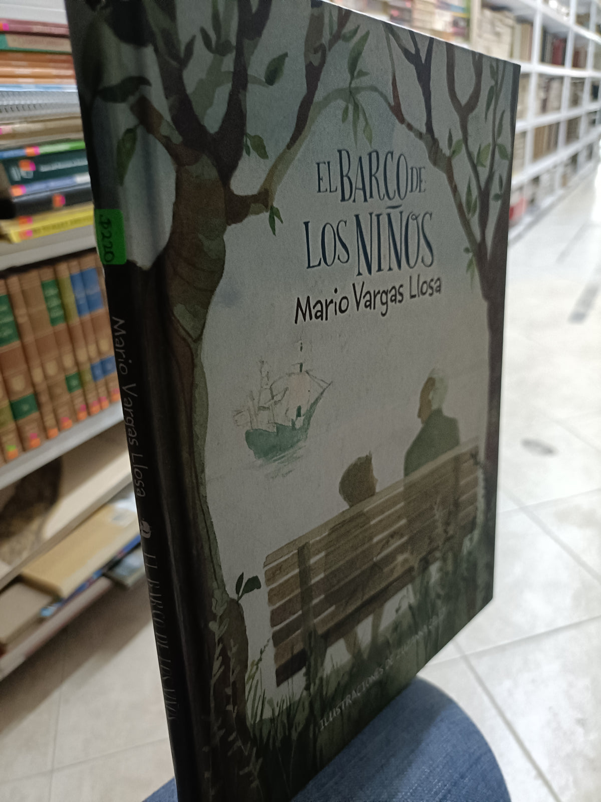 EL BARCO DE LOS NIÑOS POR MARIO VARGAS LLOSA USADO INFANTIL JUAREZ 515