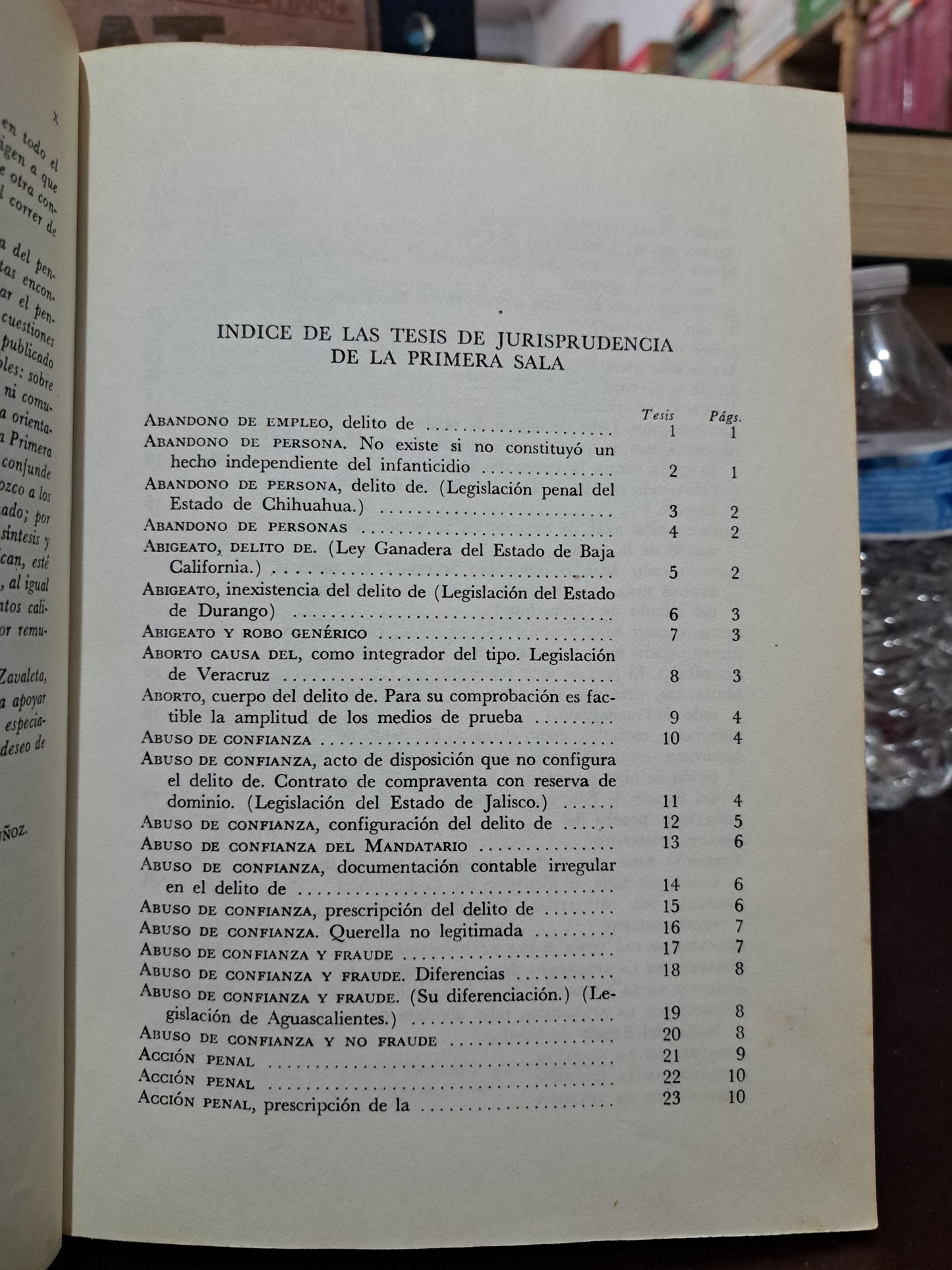 55 AÑOS DE JURISPRUDENCIA MEXICANA 1917- 1971 SALVADOR CASTRO ZABALETA LUIS MUÑOZ USADO LITERARIO 305 DERECHO