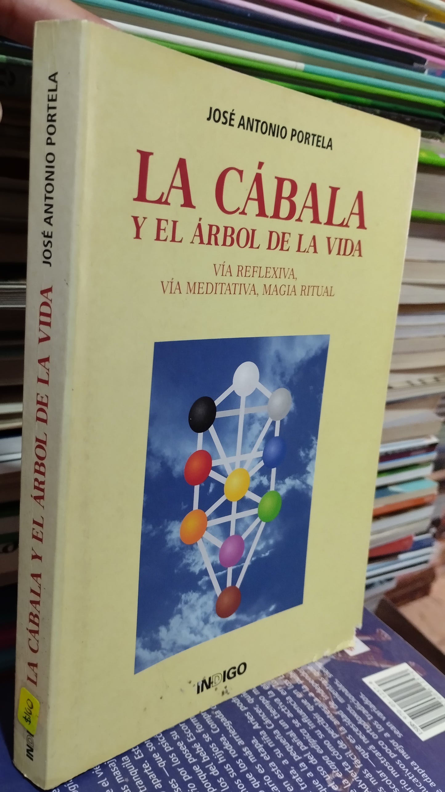 LA CABALA Y EL ARBOL DE LA VIDA POR JOSE ANTONIO PORTELA LIBRO USADO ESOTERISMO ALDAMA