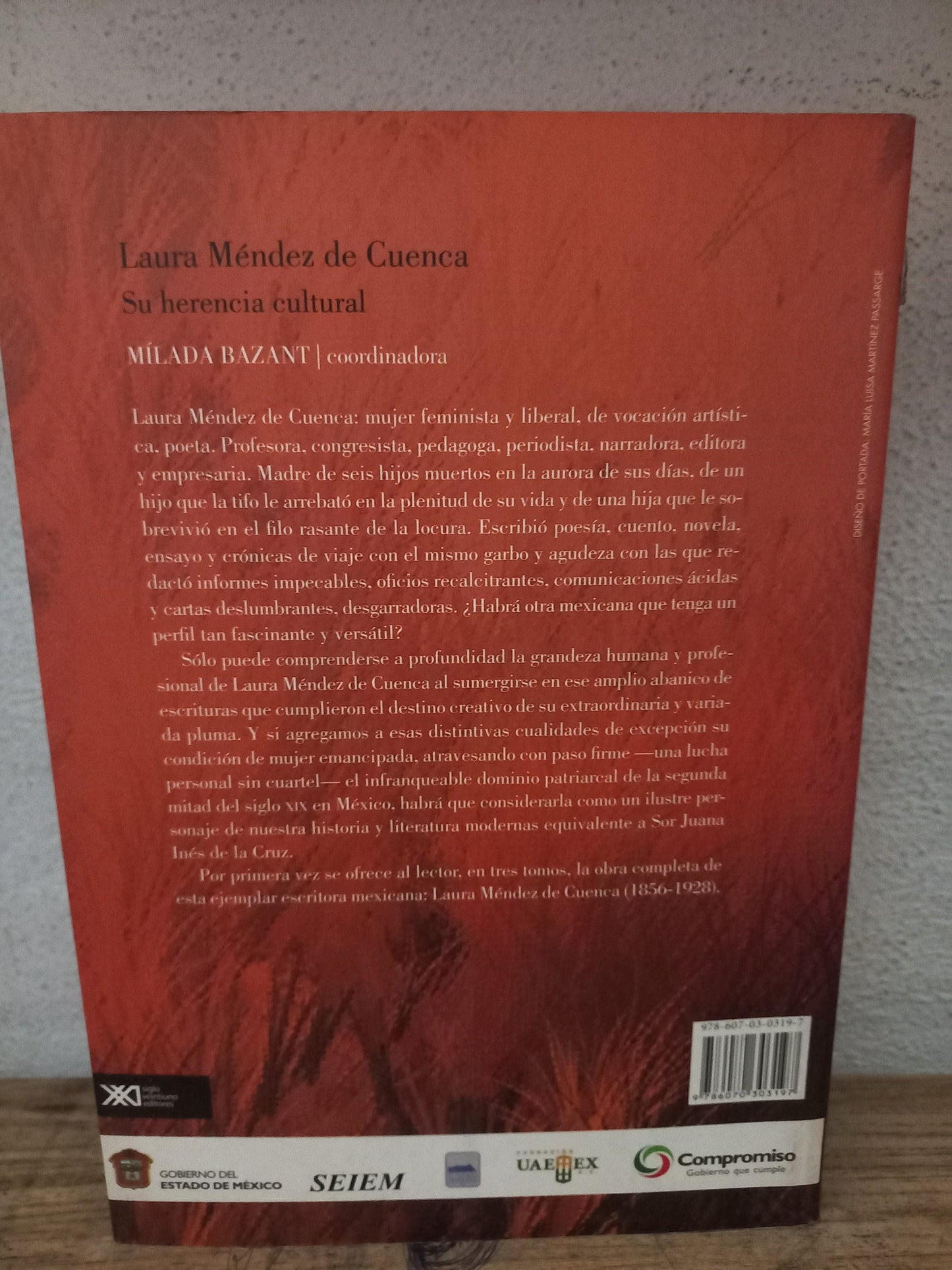 LAURA MÉNDEZ DE CUENCA SU HERENCIA CULTURAL POR MÍLADA BAZANT USADO HISTORIA LITERARIO 305