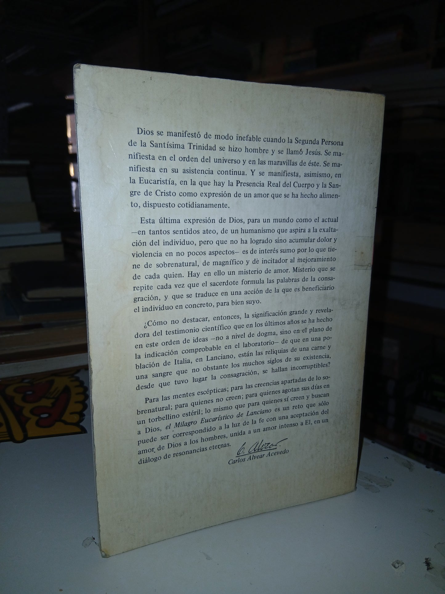 EL MILAGRO EUCARÍSTICO DE LANCIANO-ITALIA POR BRUNO SAMMACICCIA USADO RELIGIÓN LITERARIO 207