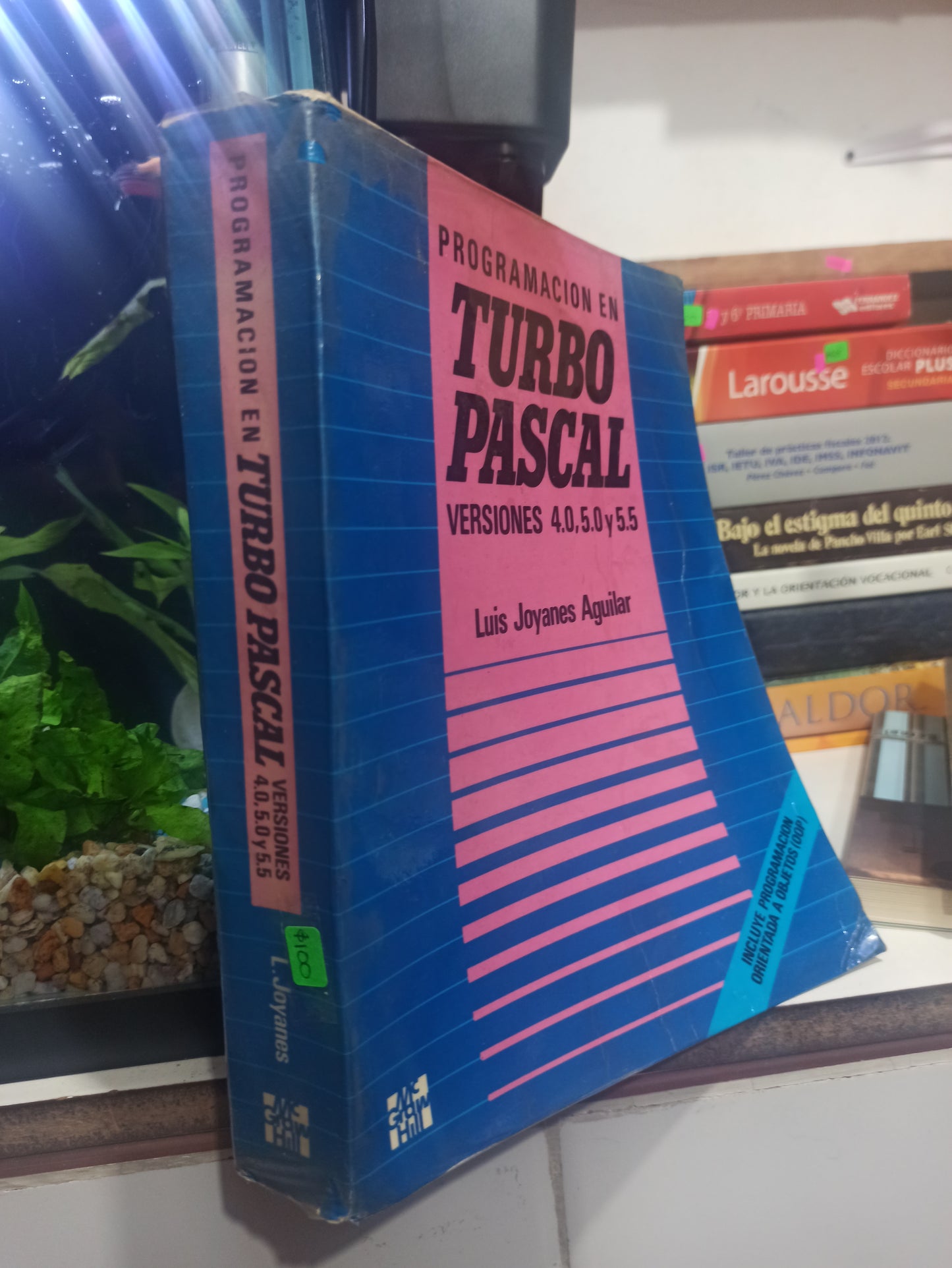 PROGRAMACION EN TURBO PASCAL POR LUIS JOYANES AGUILAR USADO COMPUTACIÓN JUÁREZ