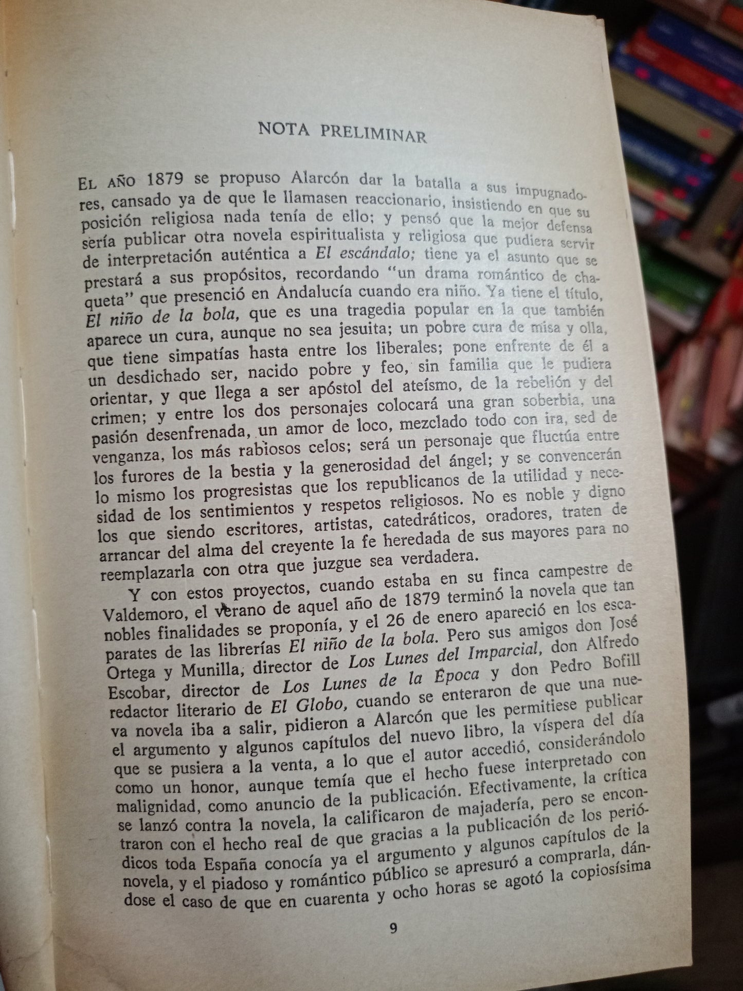 EL NIÑO DE LA BOLA EL SOMBRERO DE TRES PICOS EL CAPITAN VENENO PEDRO A. DE ALARCON USADO NOVELA LITERARIO 305