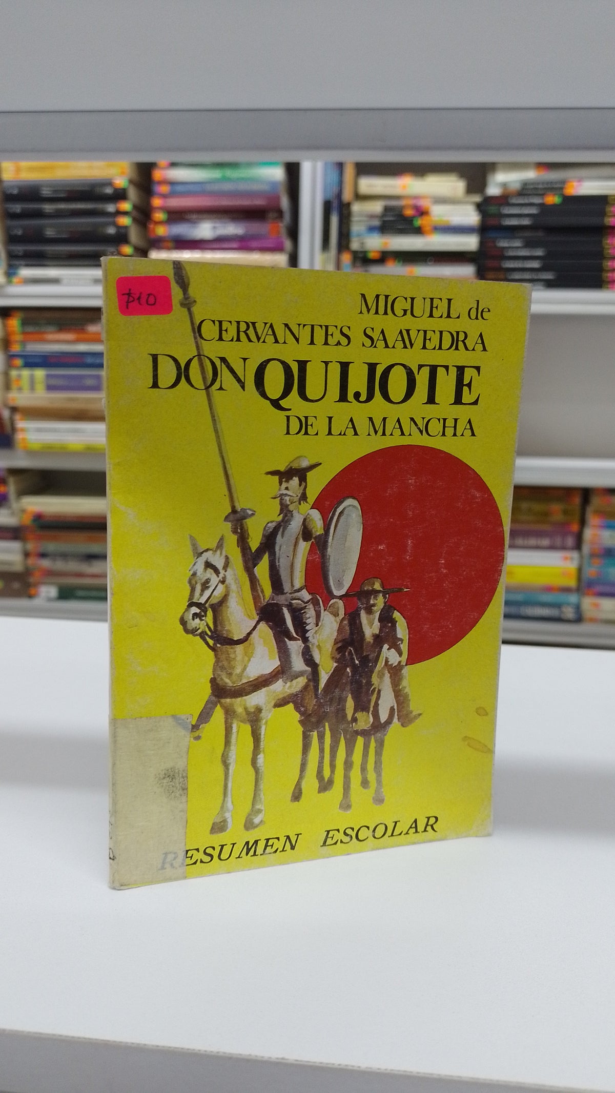 DON QUIJOTE DE LA MANCHA POR MIGUEL DE CERVANTES USADO INFANTIL JUAREZ 515