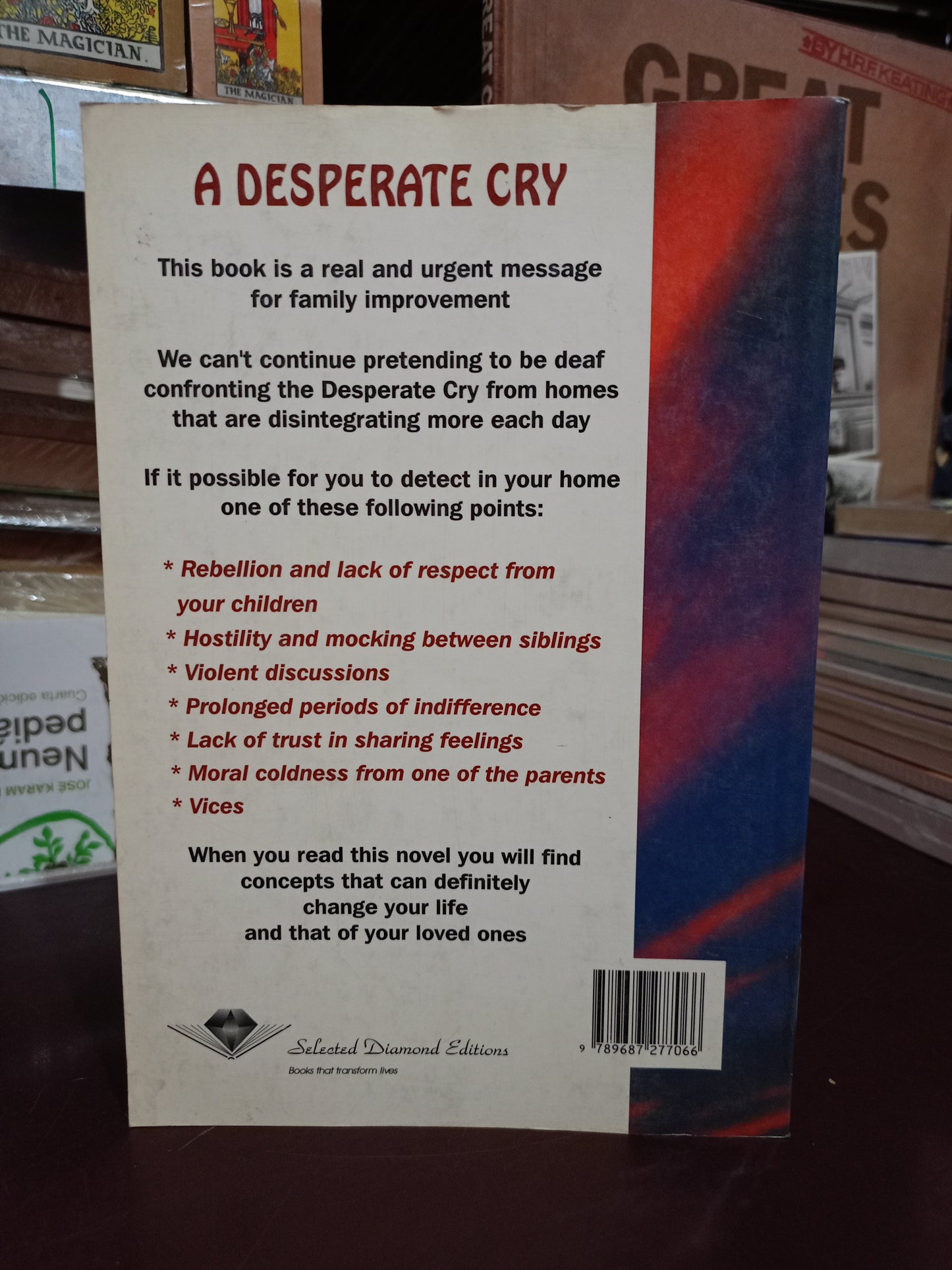A DESPERATE CRY POR CARLOS CUAUHTÉMOC SÁNCHEZ USADO SUPERACIÓN PERSONAL LITERARIO 305
