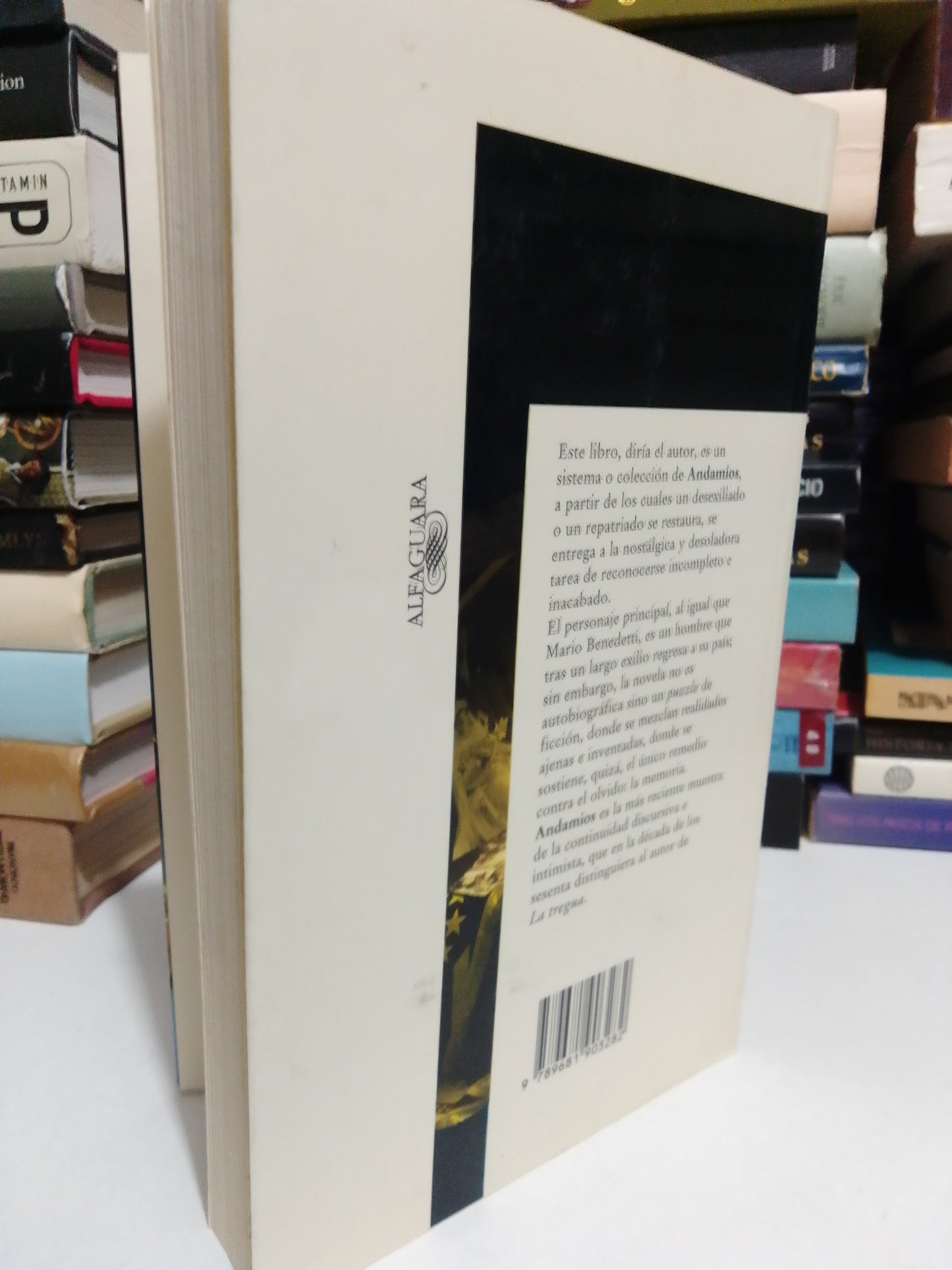 ANDAMIOS POR MARIO BENEDETTI USADO NOVELA JUÁREZ