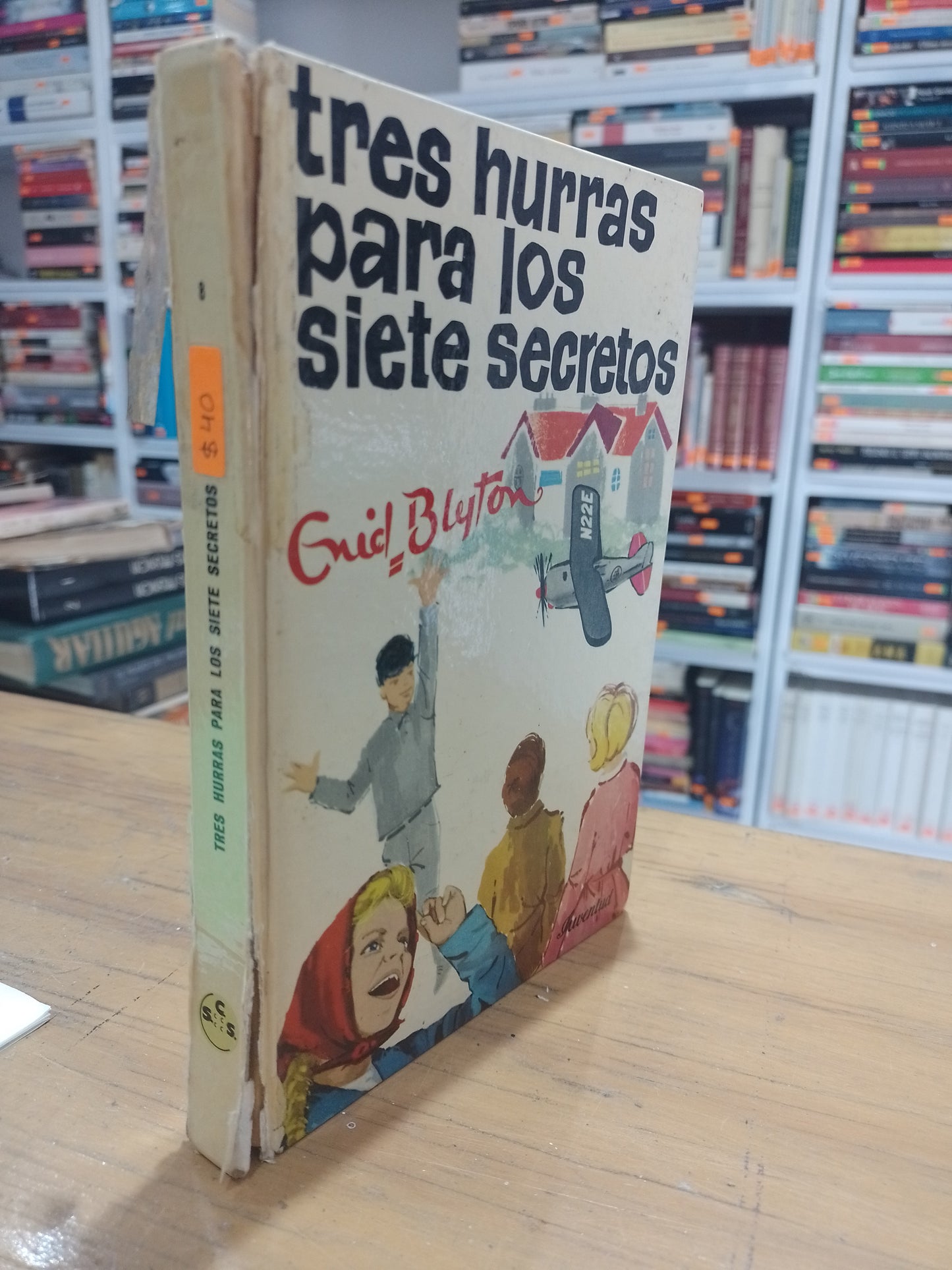 TRES HURRAS PARA LOS 7 SECRETOS POR ENID BLYTON USADO NOVELA JUAREZ 515