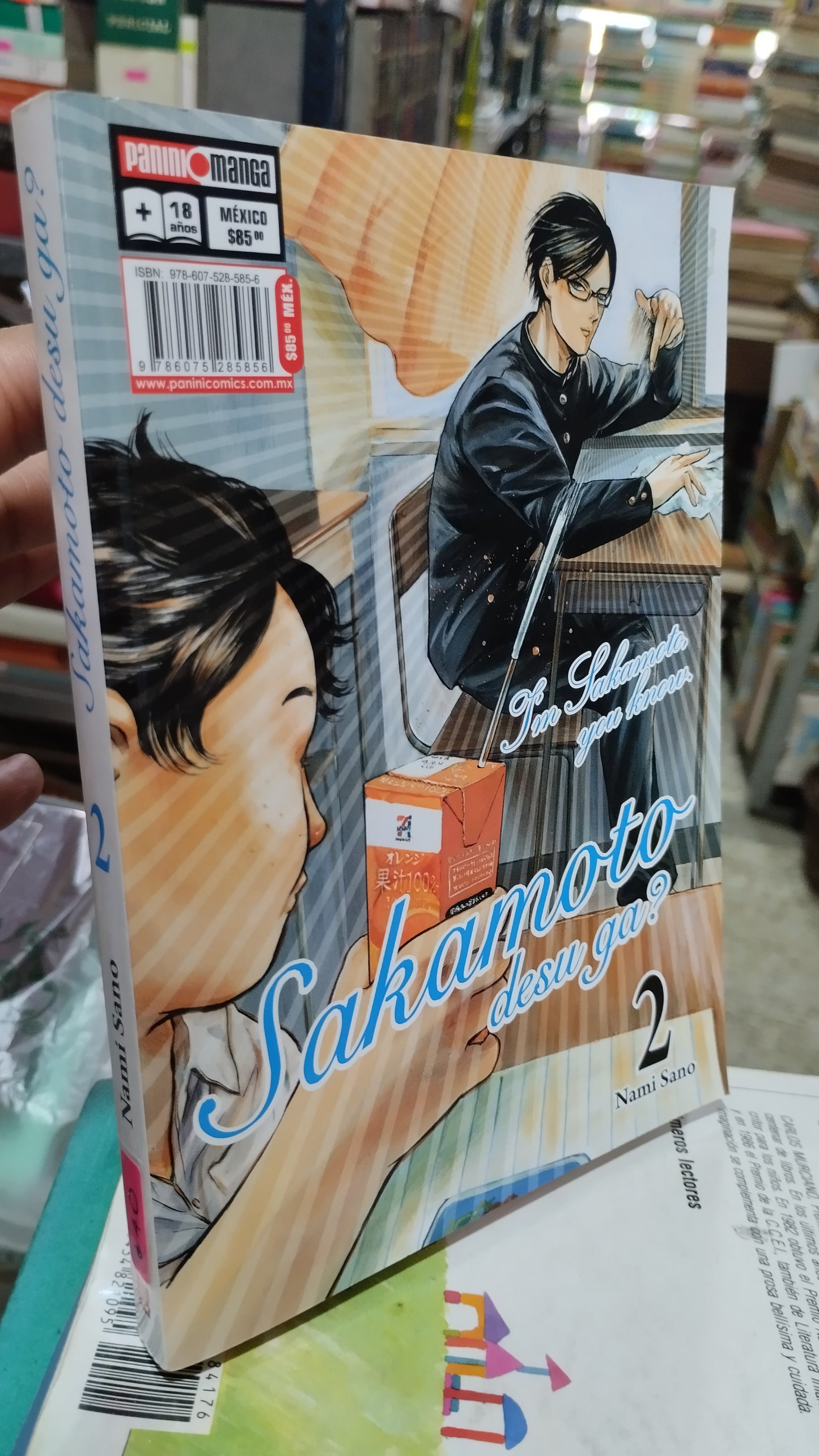SAKAMOTO DESU GA POR NAMI SANO LIBRO USADO INFANTIL ALDAMA