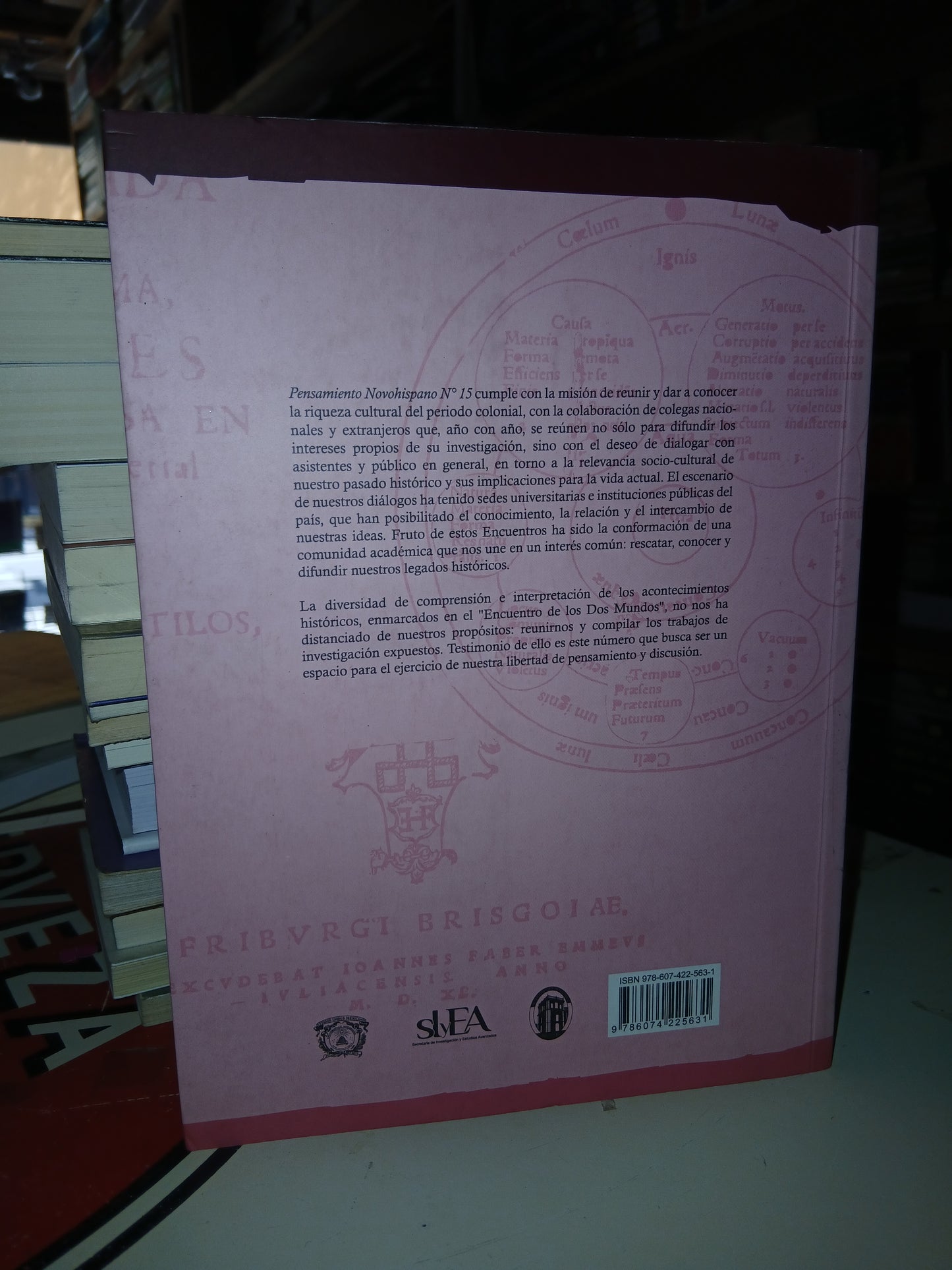 PENSAMIENTO NOVOHISPANO NÚMERO 15 POR NOÉ HÉCTOR ESQUIVEL ESTRADA (COMPILADOR) USADO NOVELA LITERARIO 207