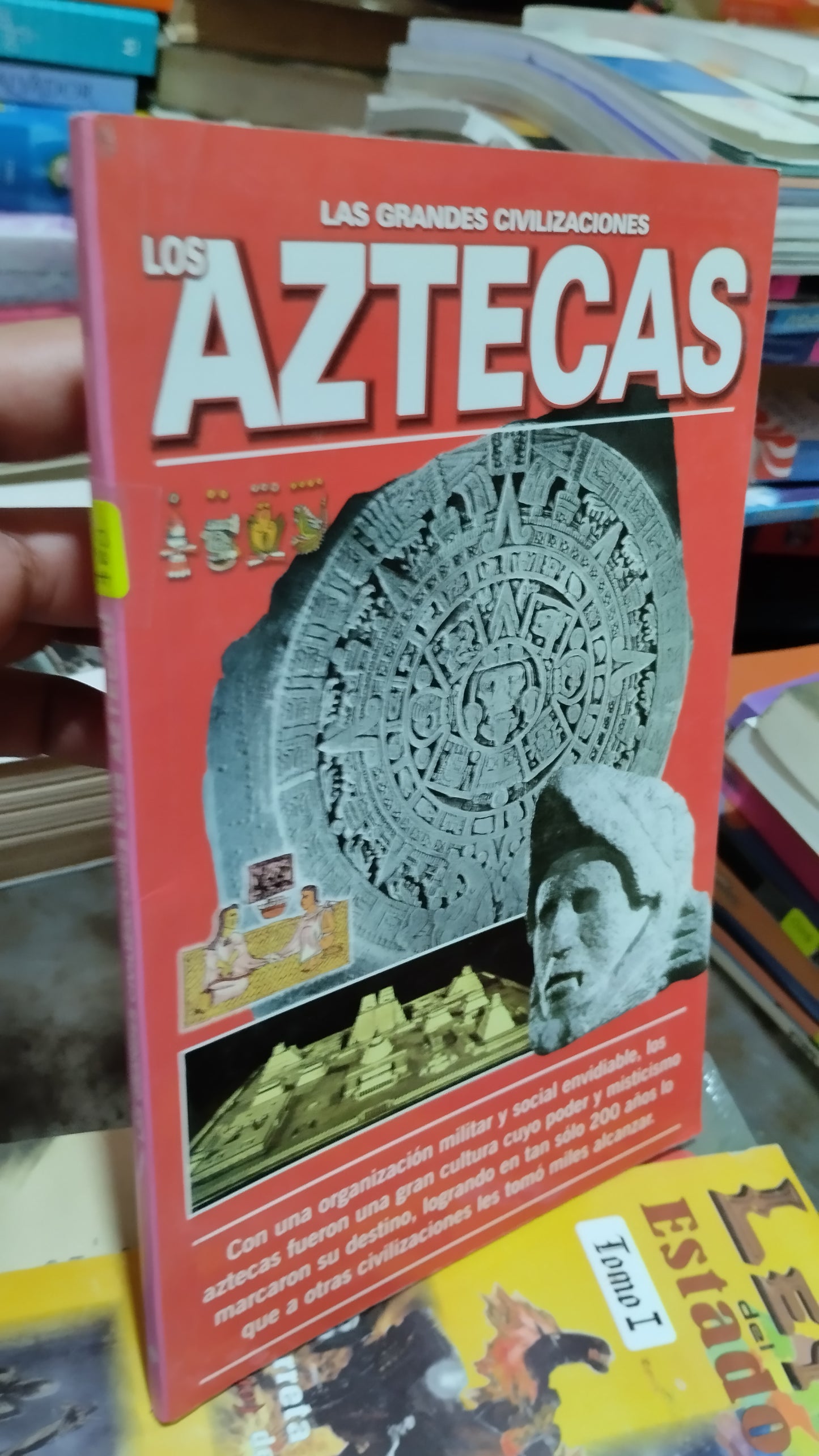 LAS GRANDES CIVILIZACIONES LOS AZTECAS LIBRO USADO HISTORIA ALDAMA