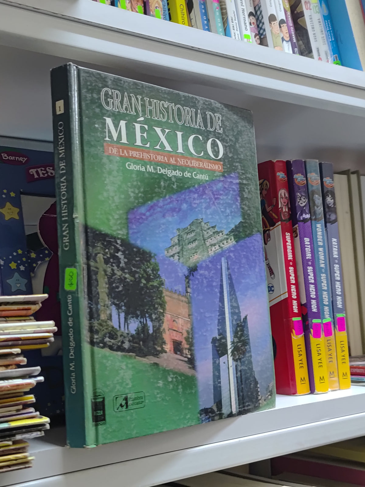 GRAN HISTORIA DE MEXICO TOMO 1 POR GLORIA M. DELGADO DE CANTU USADO HISTORIA JUAREZ 507