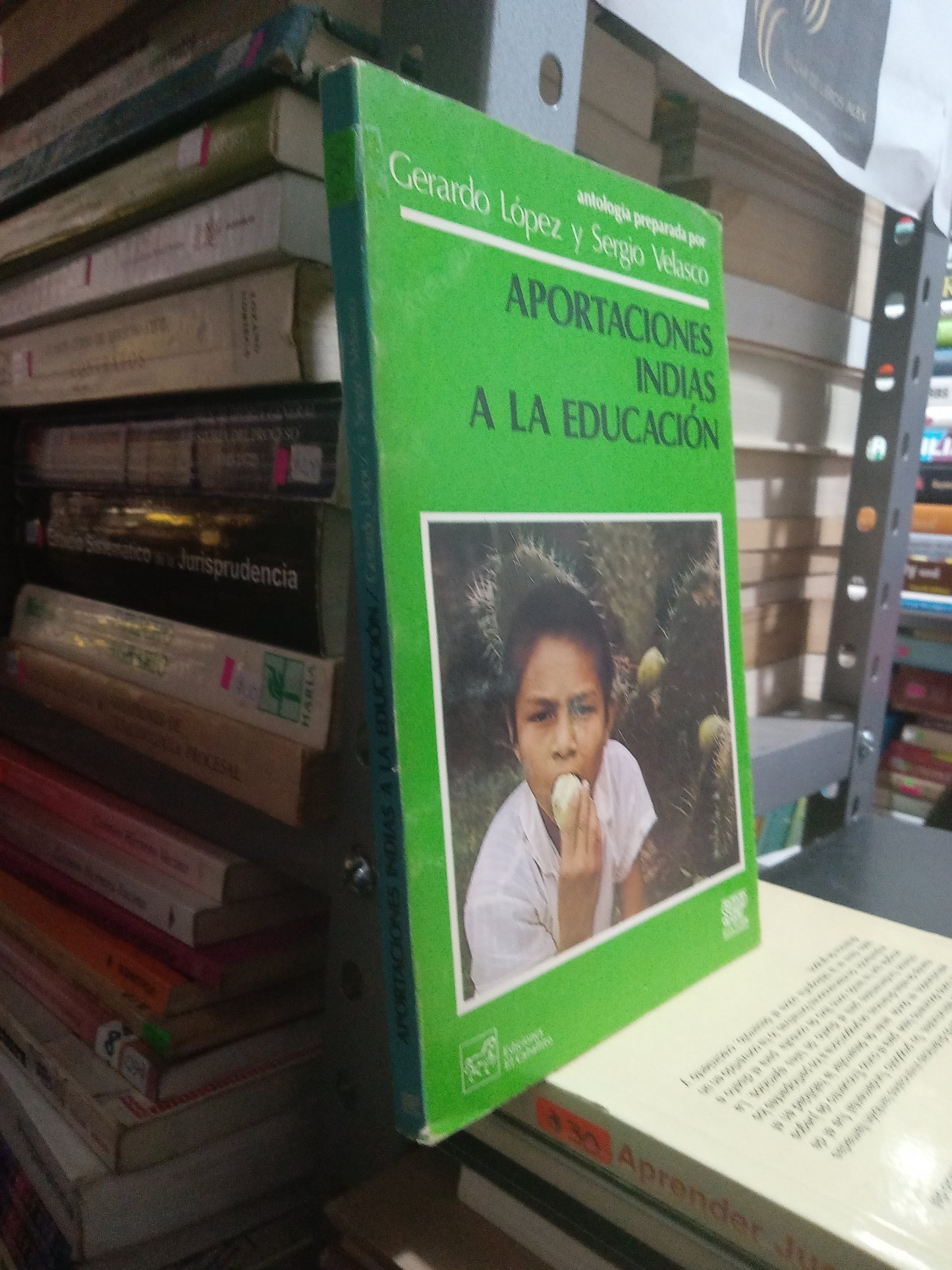 APORTACIONES INDIAS ANLA EDUCACION POR GERARDO LOPEZ Y SERGIO VELASCO USADO EDUCACION JUAREZ