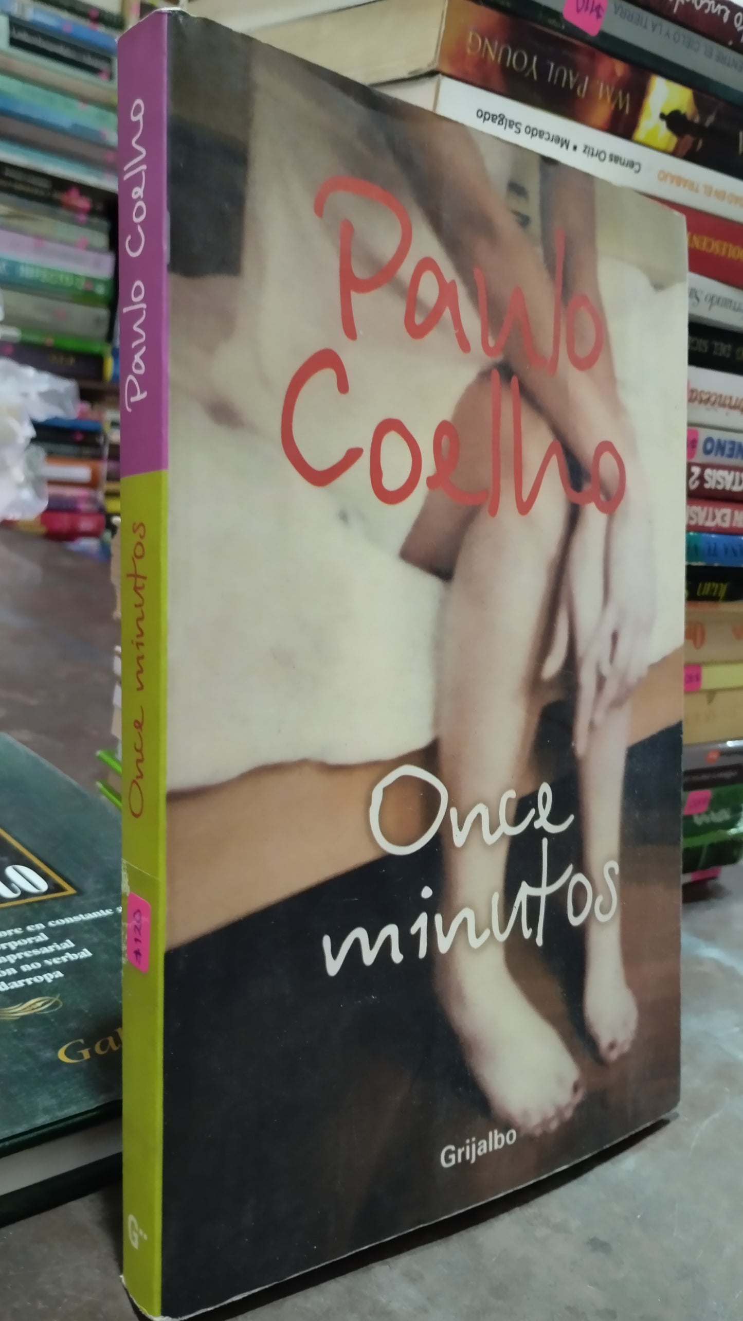 ONCE MINUTOS POR PAULO COELHO LIBRO USADO SUPERACION PERSONAL ALDAMA