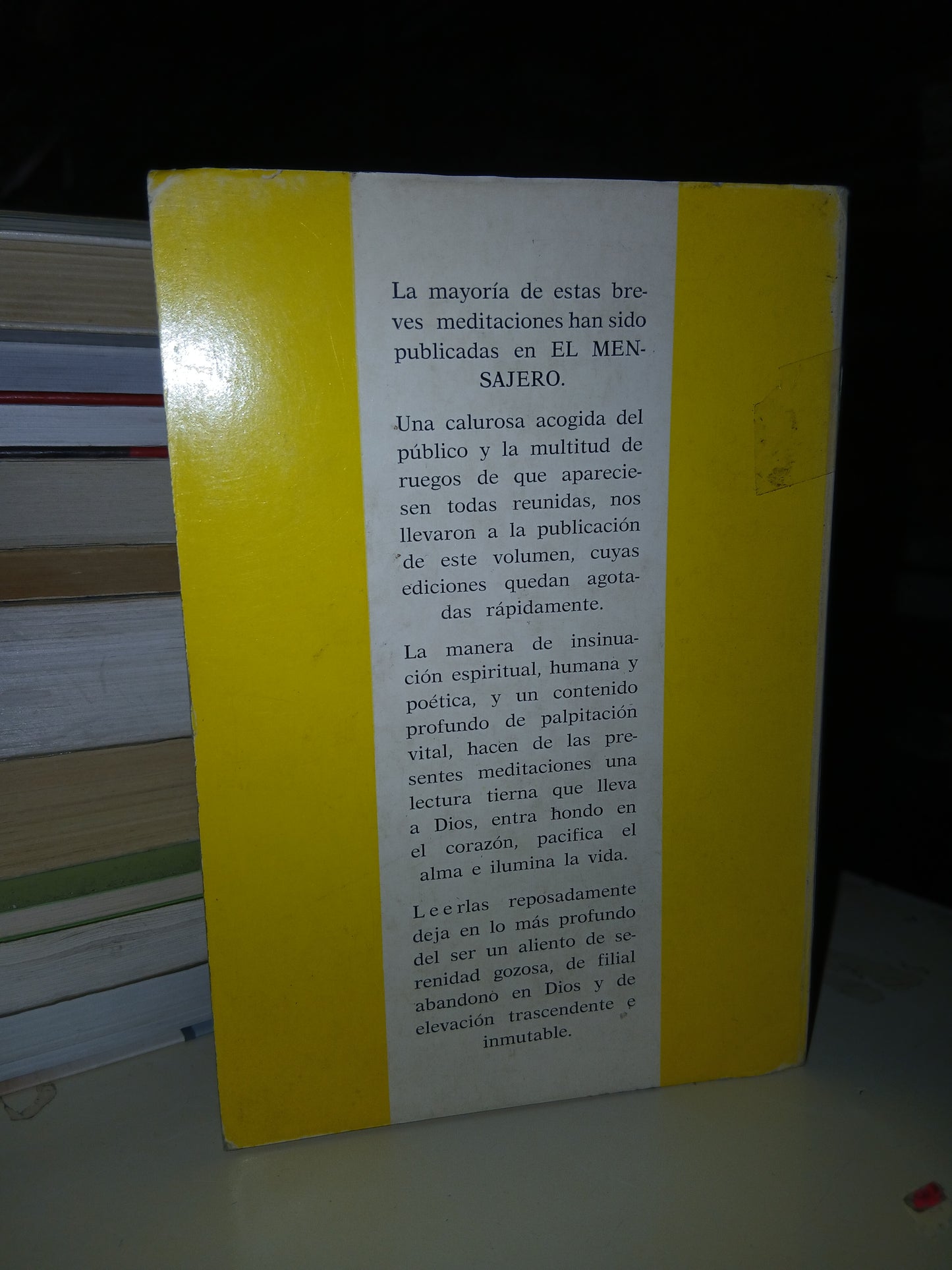 REMANSO DE PEREGRINOS POR MANUEL MARÍN TRIANA USADO RELIGIÓN LITERARIO 207