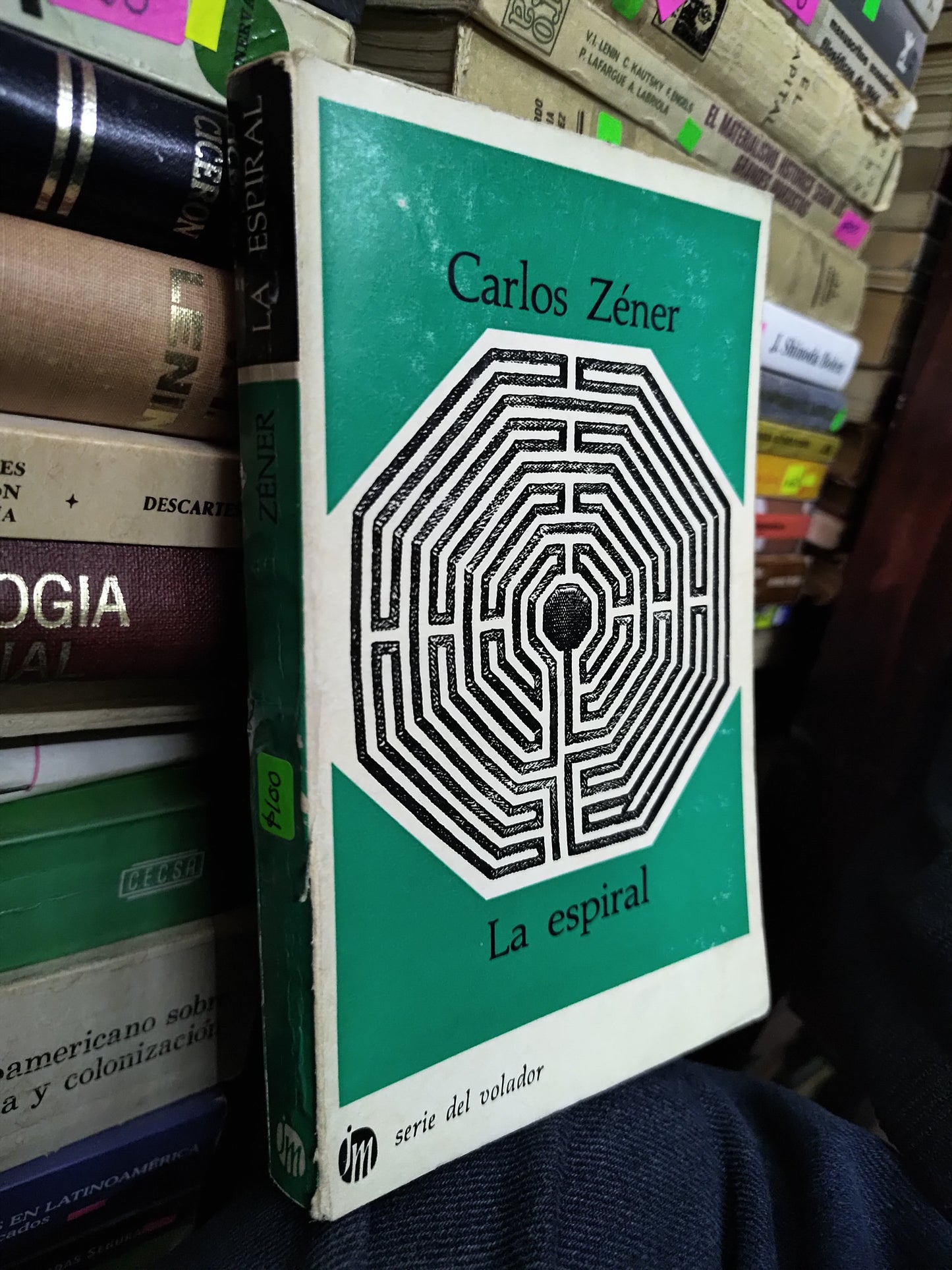 LA ESPIRAL POR CARLOS ZENER USADO NOVELAS LITERARIO 207