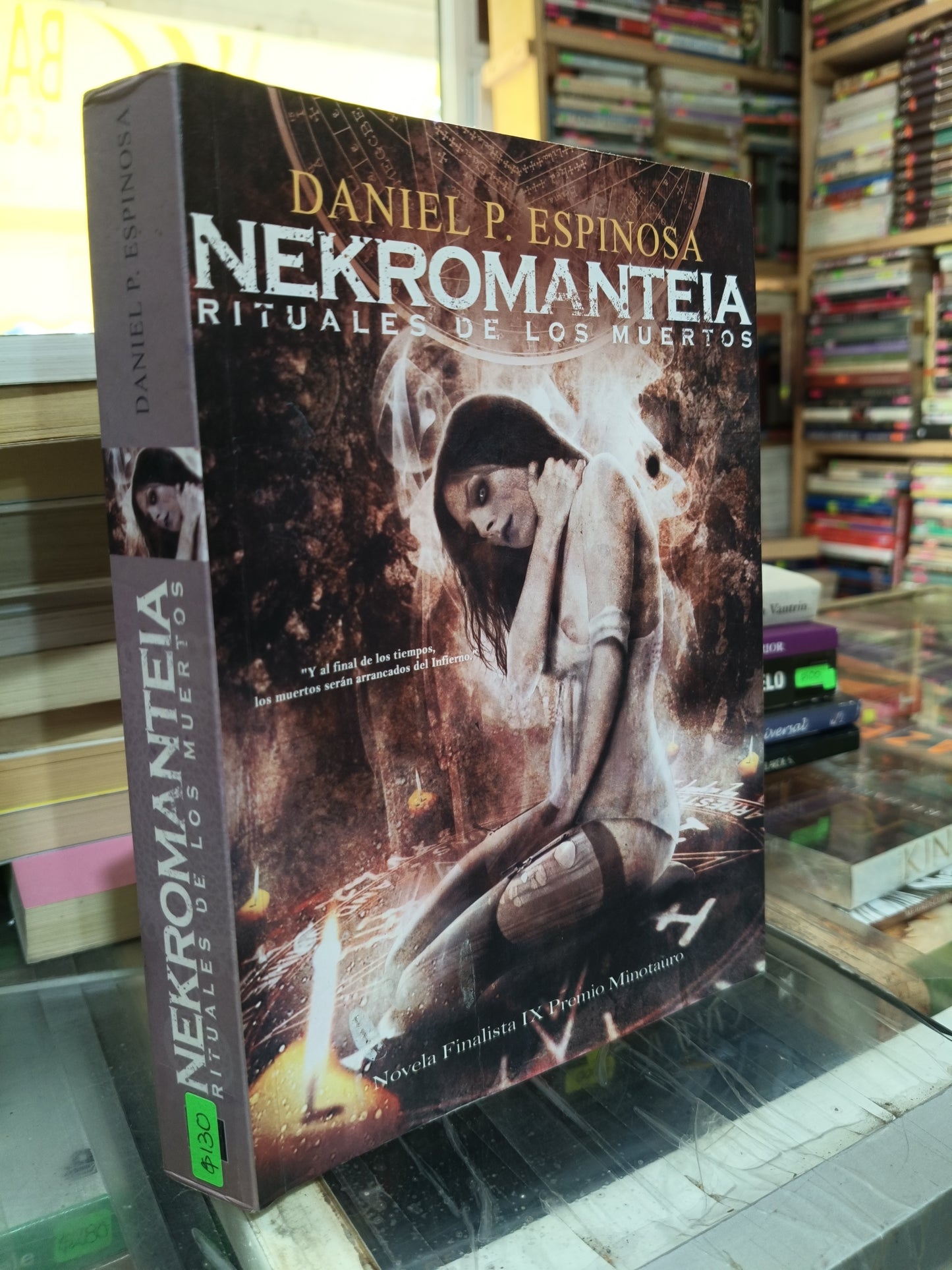 NEKROMANTEIA RITUALES DE LOS MUERTOS POR DANIEL P. ESPINOSA USADO NOVELA JUAREZ 507