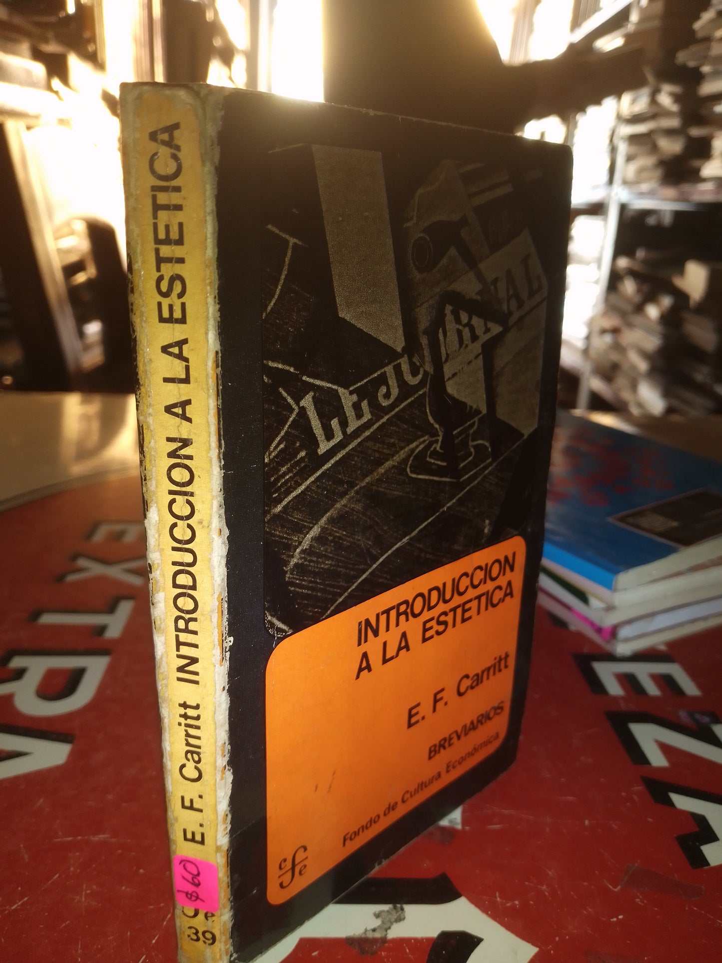 INTRODUCCIÓN A LA ESTÉTICA POR E F CARRITT USADO FILOSOFÍA LITERARIO 207