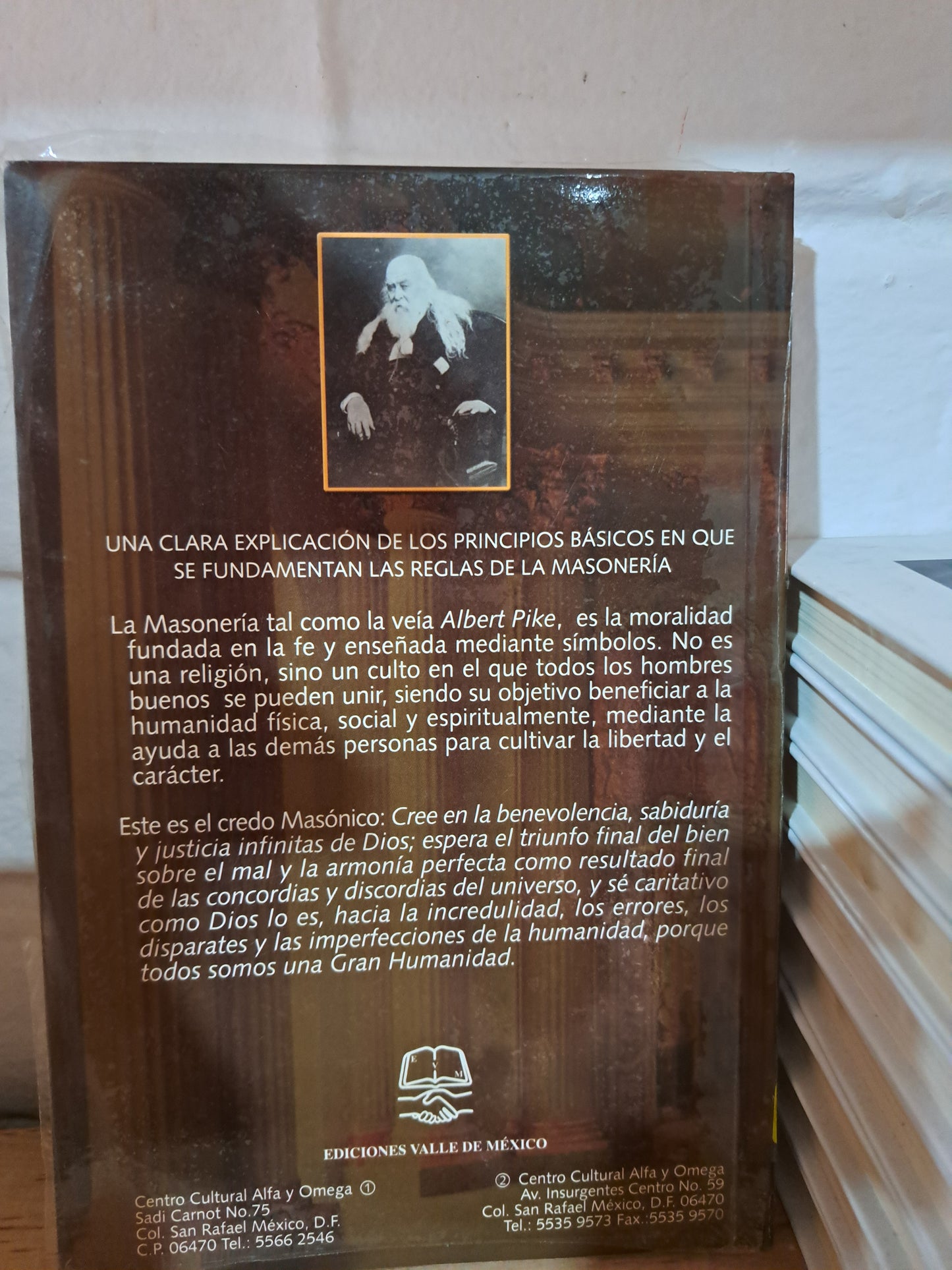 LAS ENSEÑANZAS DE LA MASONERÍA ALBERT PIKE USADO MASONERÍA ALDAMA