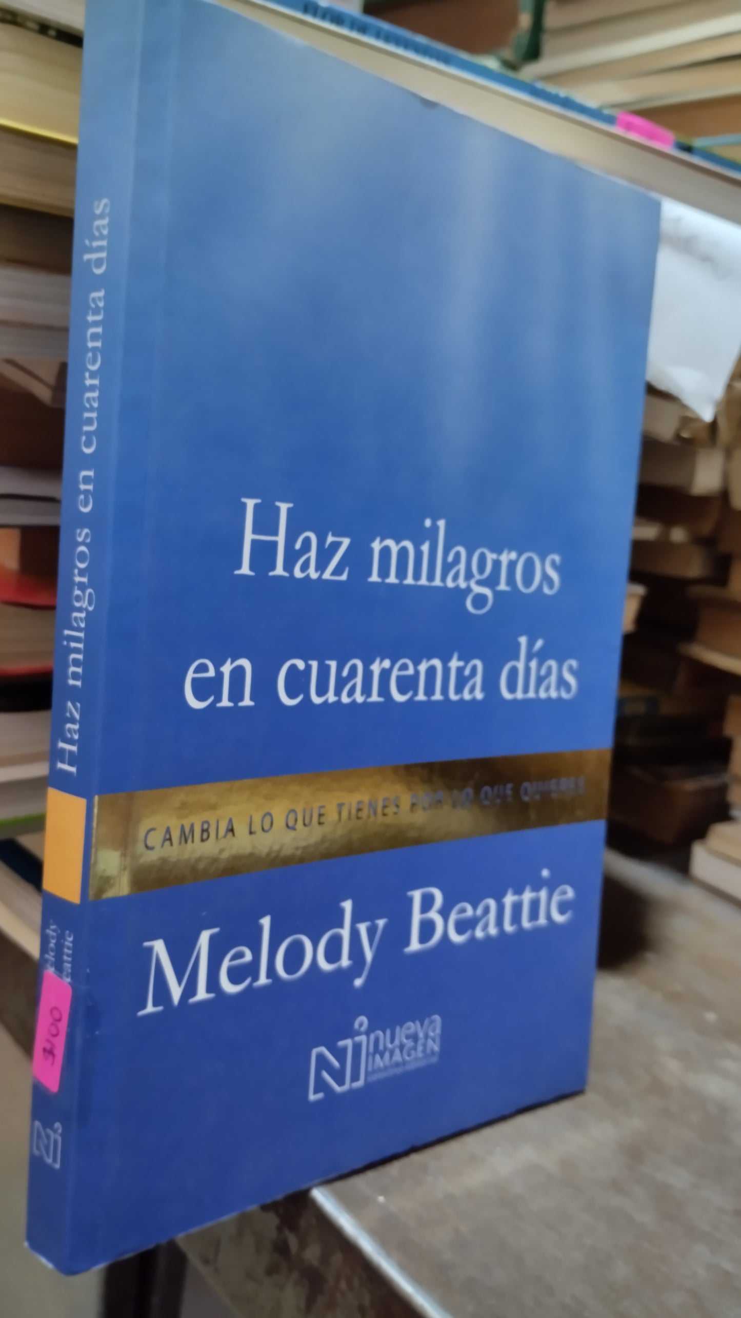 HAZ MILAGROS EN CUARENTA DIAS POR MELODY BEATTIE LIBRO USADO SUPERACION PERSONAL ALDAMA