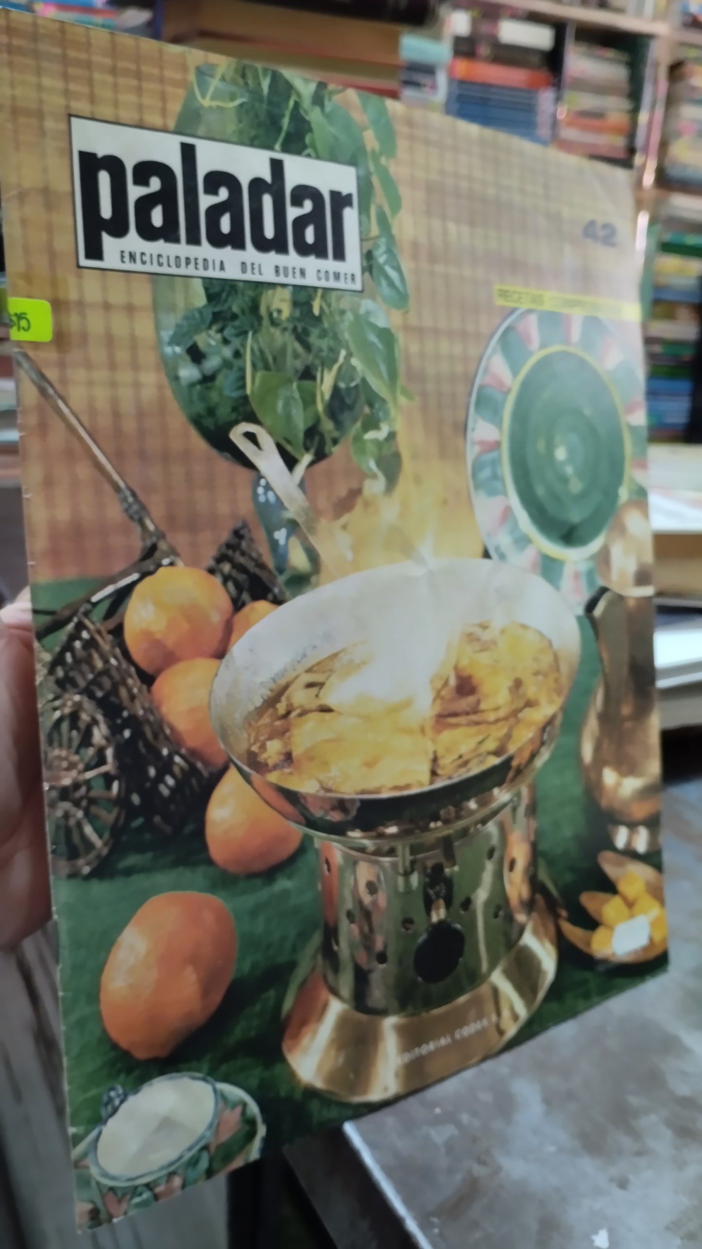 PALADAR RECETAS COMPROBADAS 42 LIBRO USADO COCINA ALDAMA