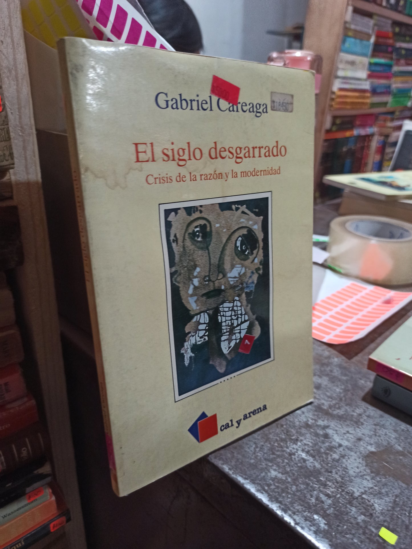 EL SIGLO DESGARRADO POR GABRIEL CAREAGA USADO NOVELAS ALDAMA