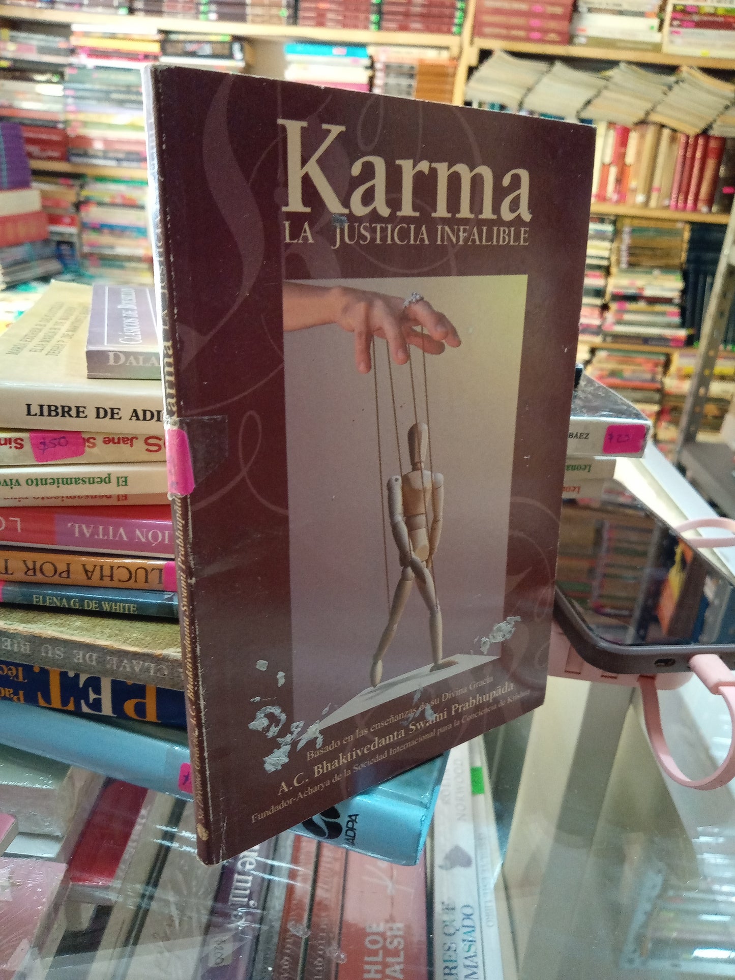 KARMA LA JUSTICIA INFALIBE POR A C BHAKTIVEDAMTA SWAMI PRABHUPADA USADO SUPERACION PERSONAL JUÁREZ