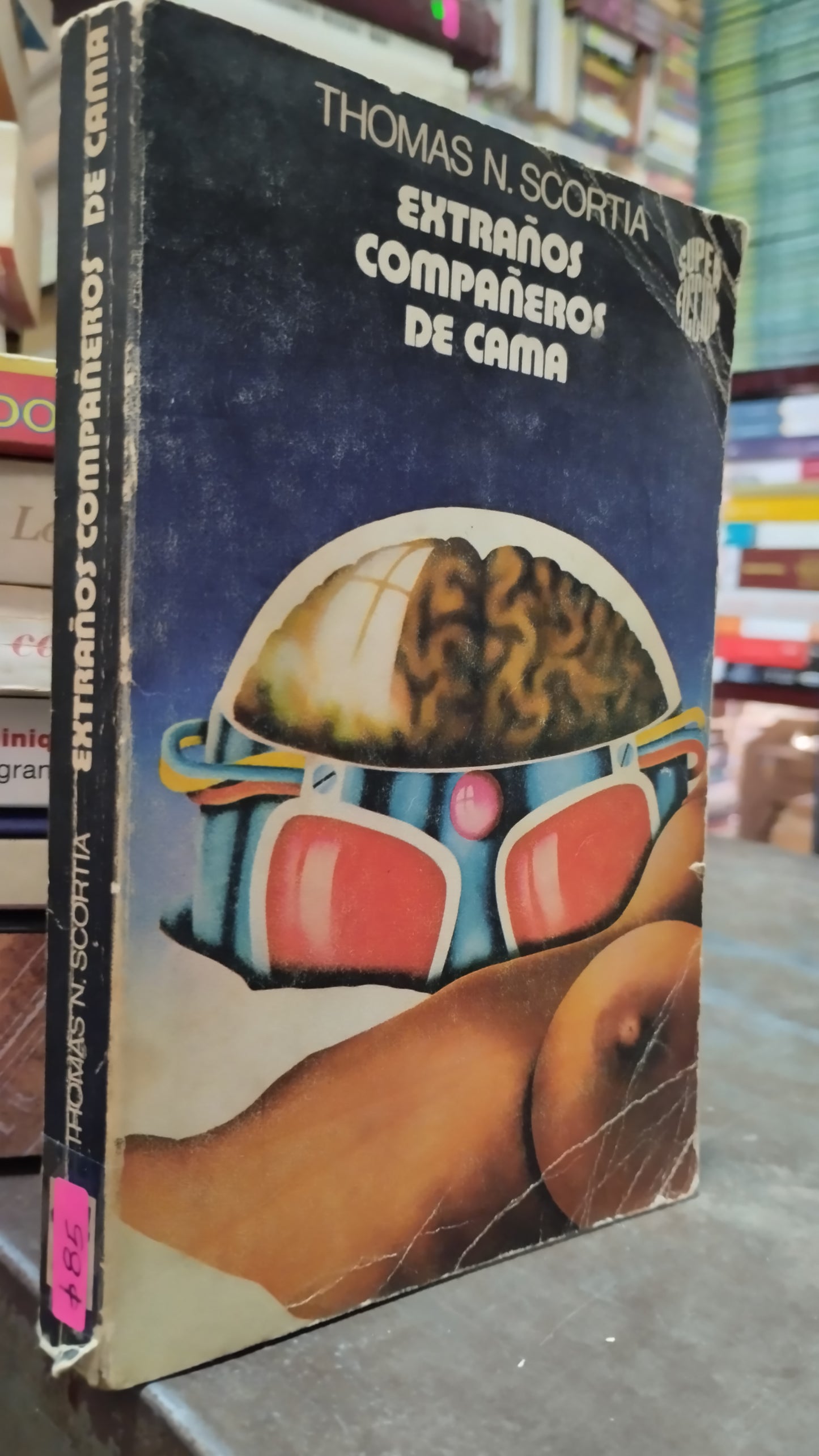 EXTRAÑOS COMPAÑEROS DE CAMA POR THOMAS N SCORTIA LIBRO USADO NOVELAS ALDAMA