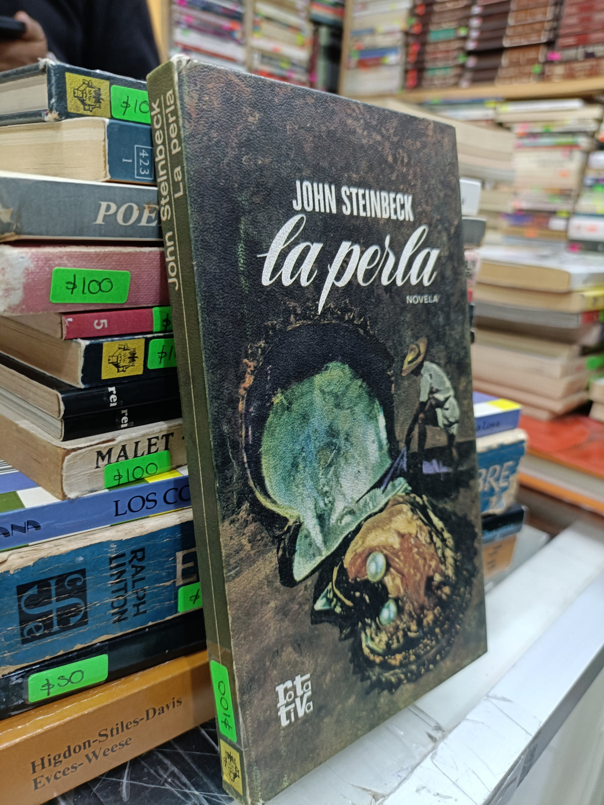 LA PERLA POR JOHN STEINBECK USADO NOVELA JUAREZ 515