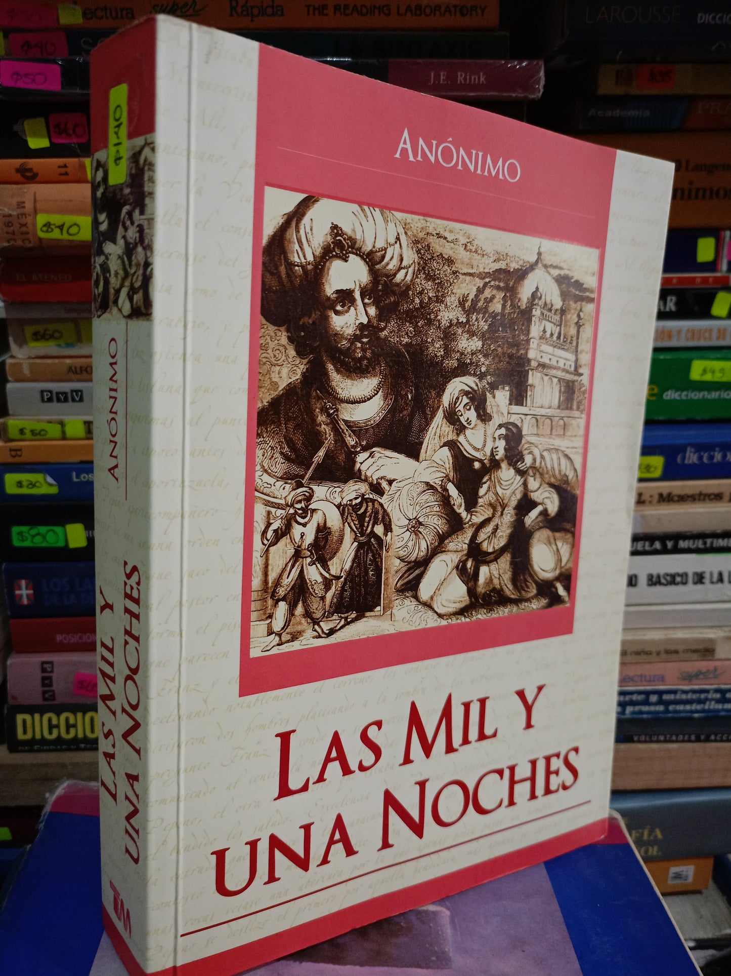 LAS MIL Y UNA NOCHES ANONIMO USADO NOVELA LITERARIO 305