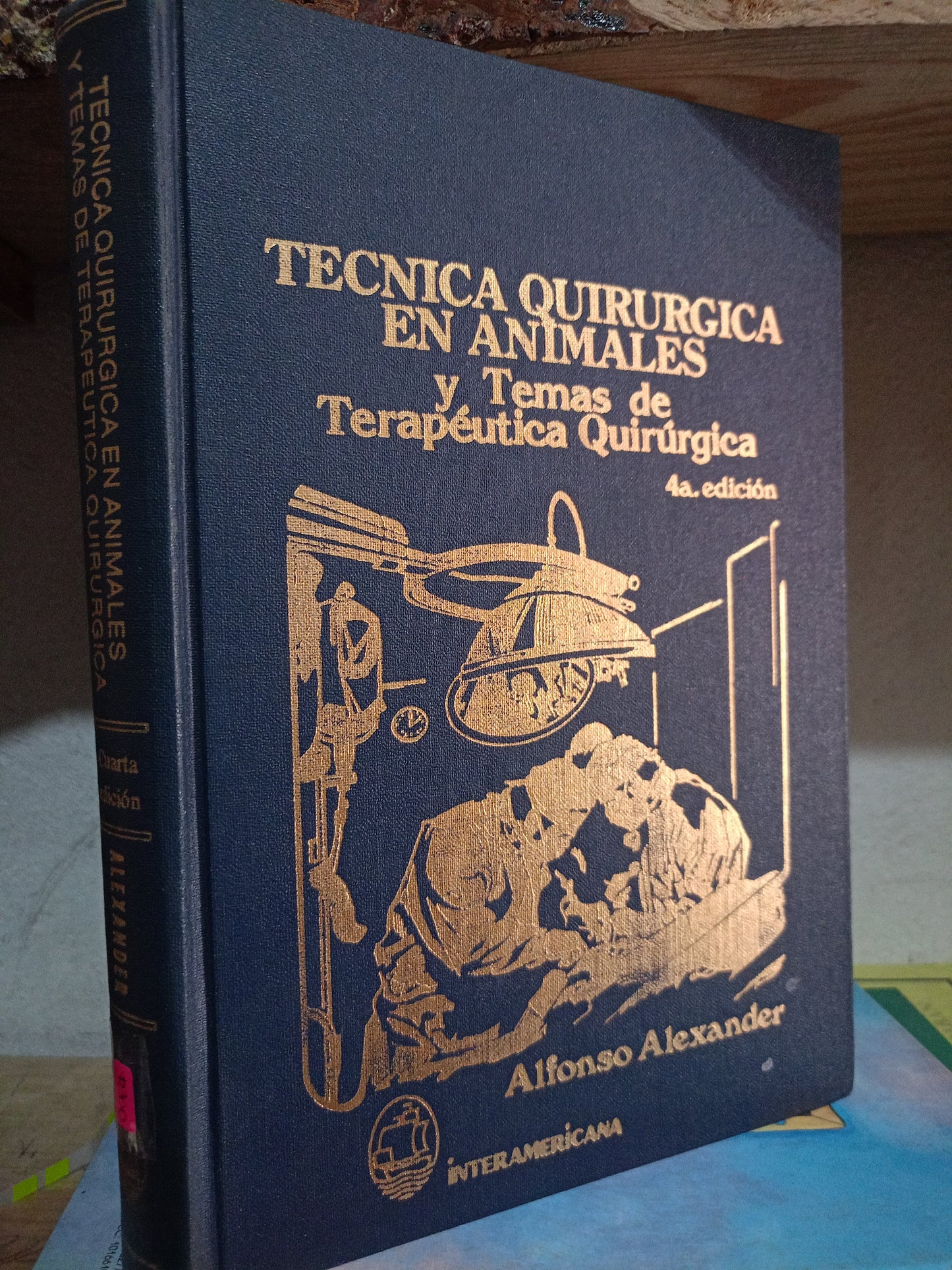 TECNICA QUIRURGICA EN ANIMALES Y TEMAS DE TERAPEUTICA QUIRURGICA POR ALFONSO ALEXANDER USADO VETERINARIA LITERARIO 305