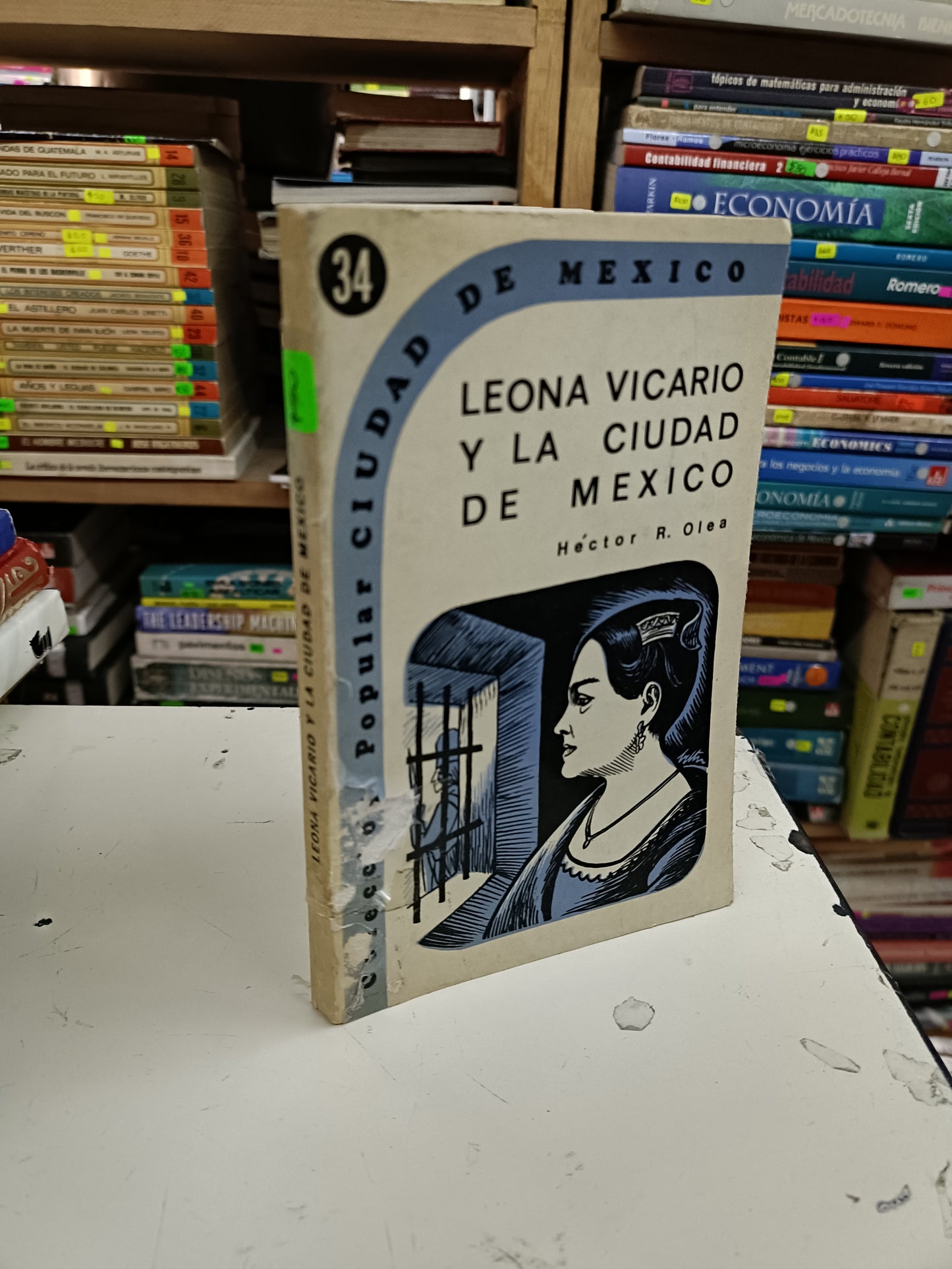 LEONA VICARIO Y LA CIUDAD DE MÉXICO POR HECTOR R. OLEA USADO HISTORIA LITERARIO 207
