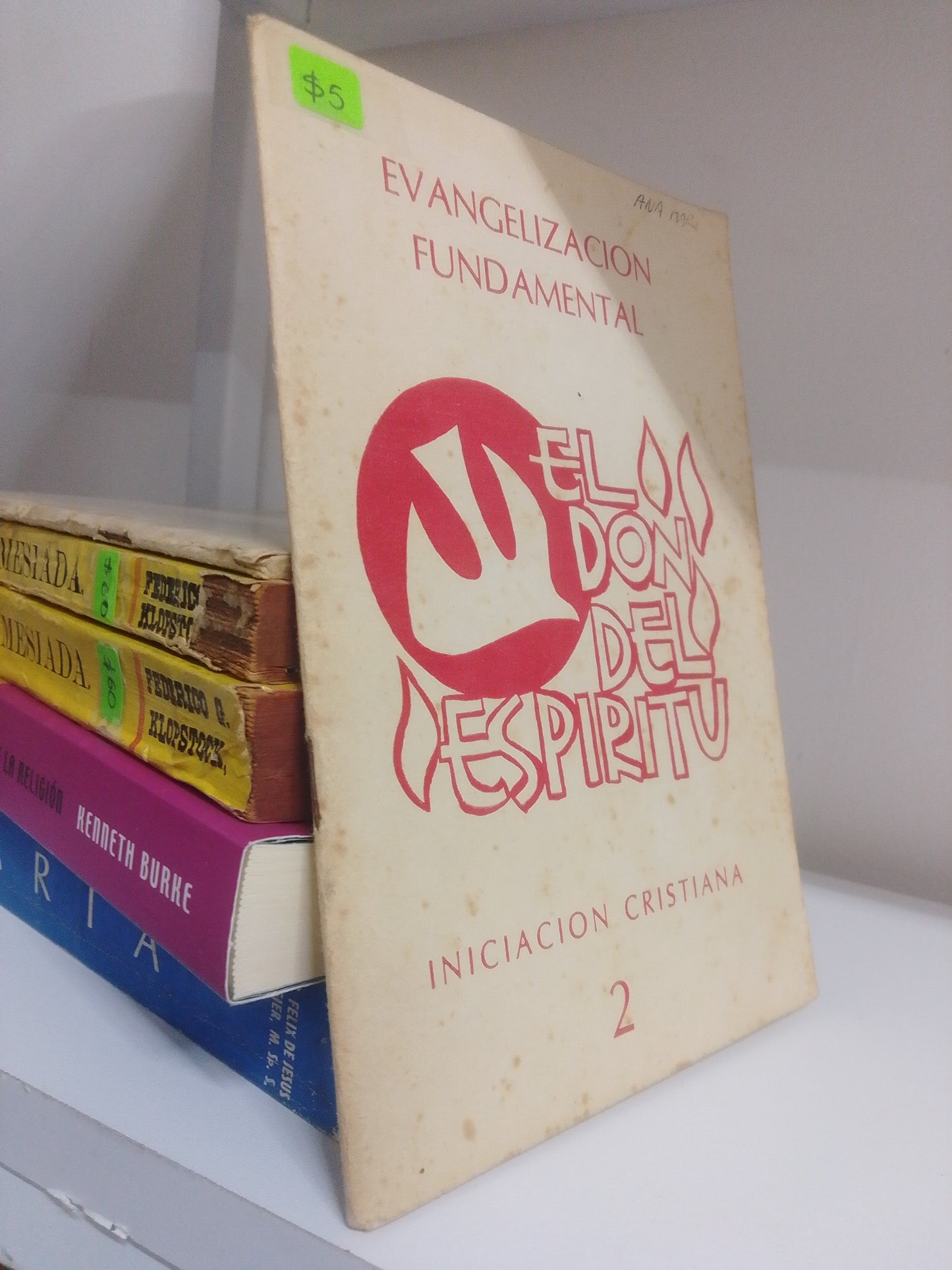EL DON DEL ESPIRITU, ALFONSO NAVARRO CASTELLANOS, USADO, RELIGION, JUAREZ 515