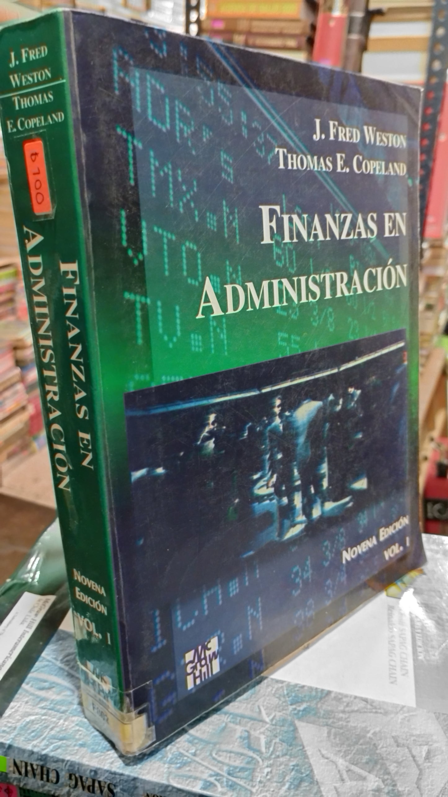 FINANZAS EN ADMINISTRACION POR J FRED WESTON LIBRO USADO ADMINISTRACION ALDAMA