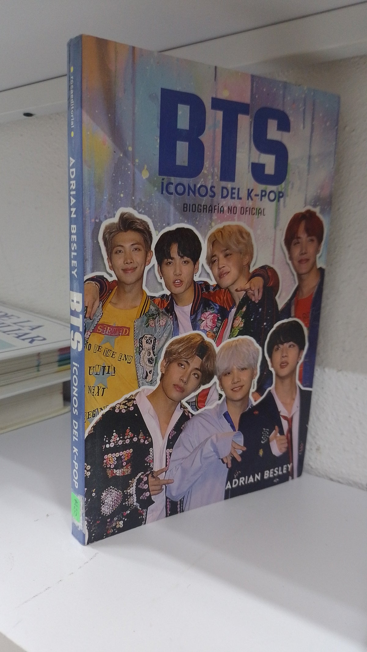 BTS ICONOS DEL K-POP POR ADRIAN BESLEY USADO NOVELA JUAREZ 515