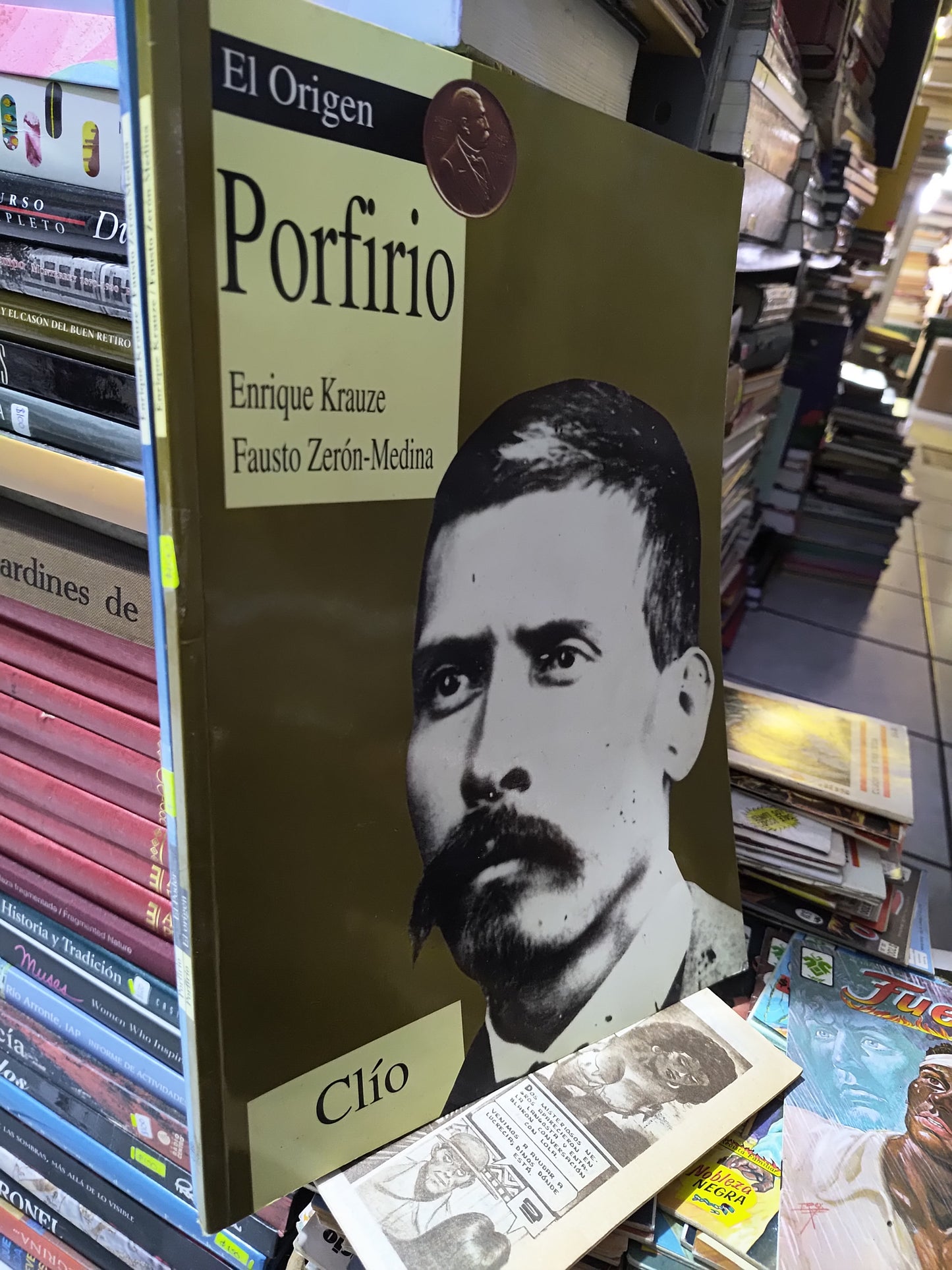 EL ORIGEN PORFIRIO POR ENRIQUE KRAUZE USADO HISTORIA JUAREZ 507