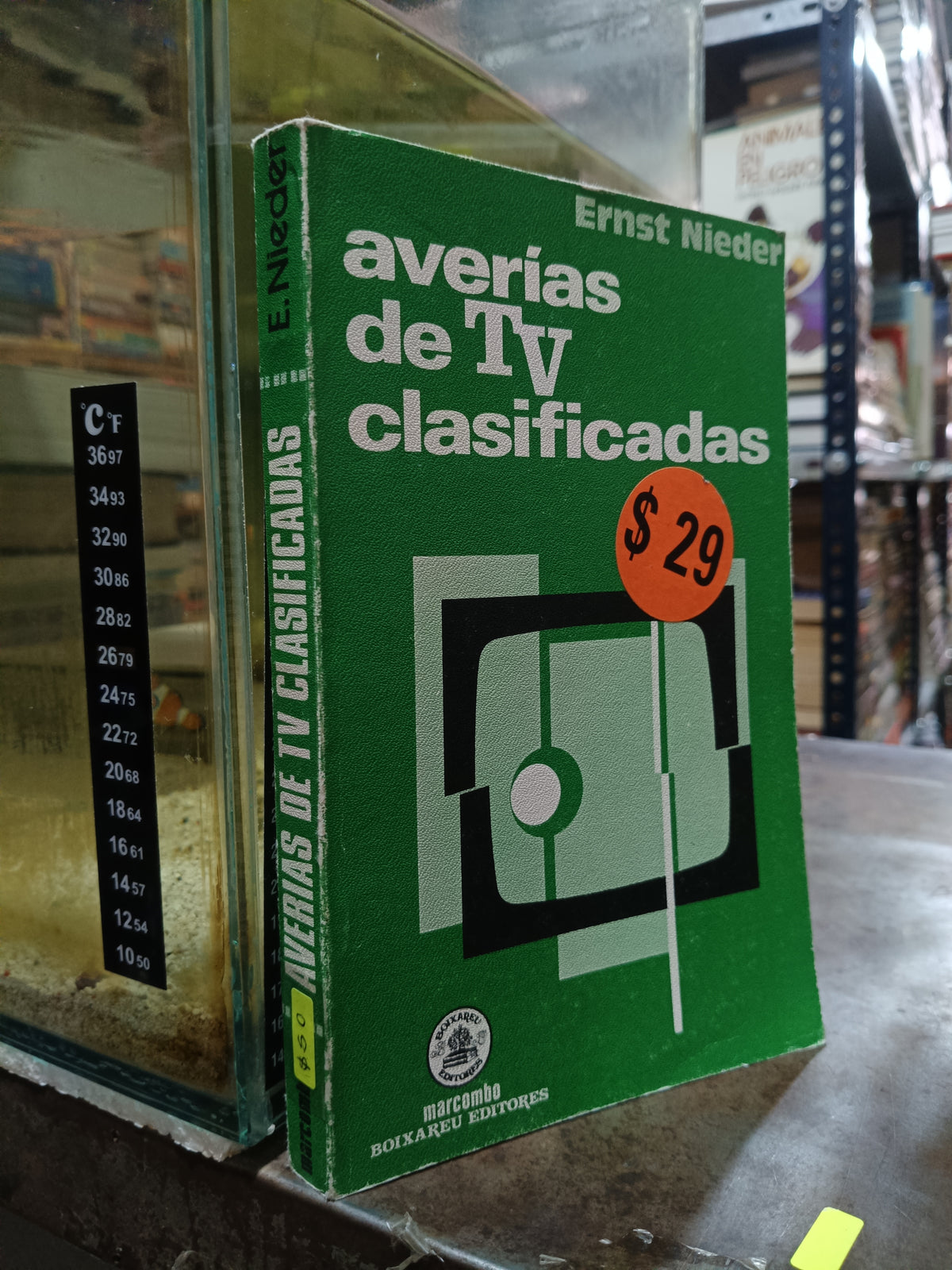 AVERIAS DE TV CLASIFICADAS POR ERNST NIEDER USADO ELECTRICIDAD ALDAMA