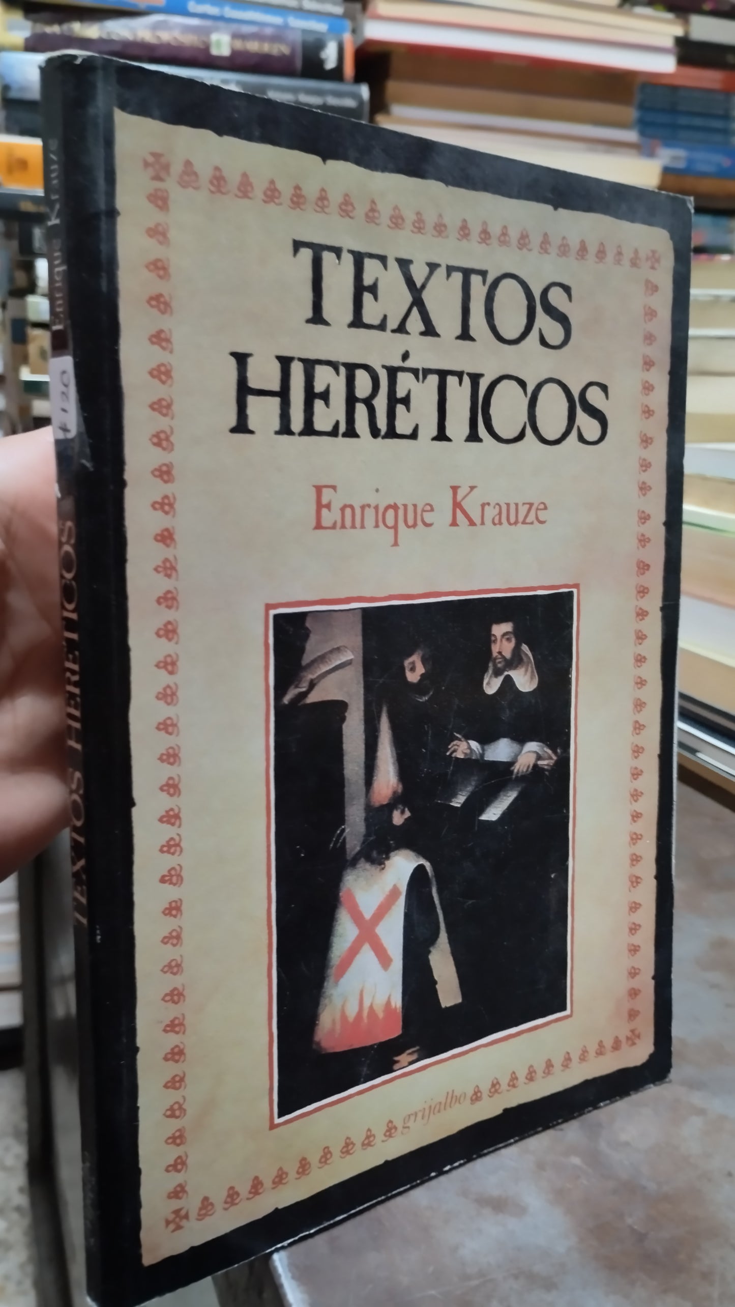 TEXTOS HERETICOS POR ENRIQUE KRAUZE LIBRO USADO POLITICA ALDAMA