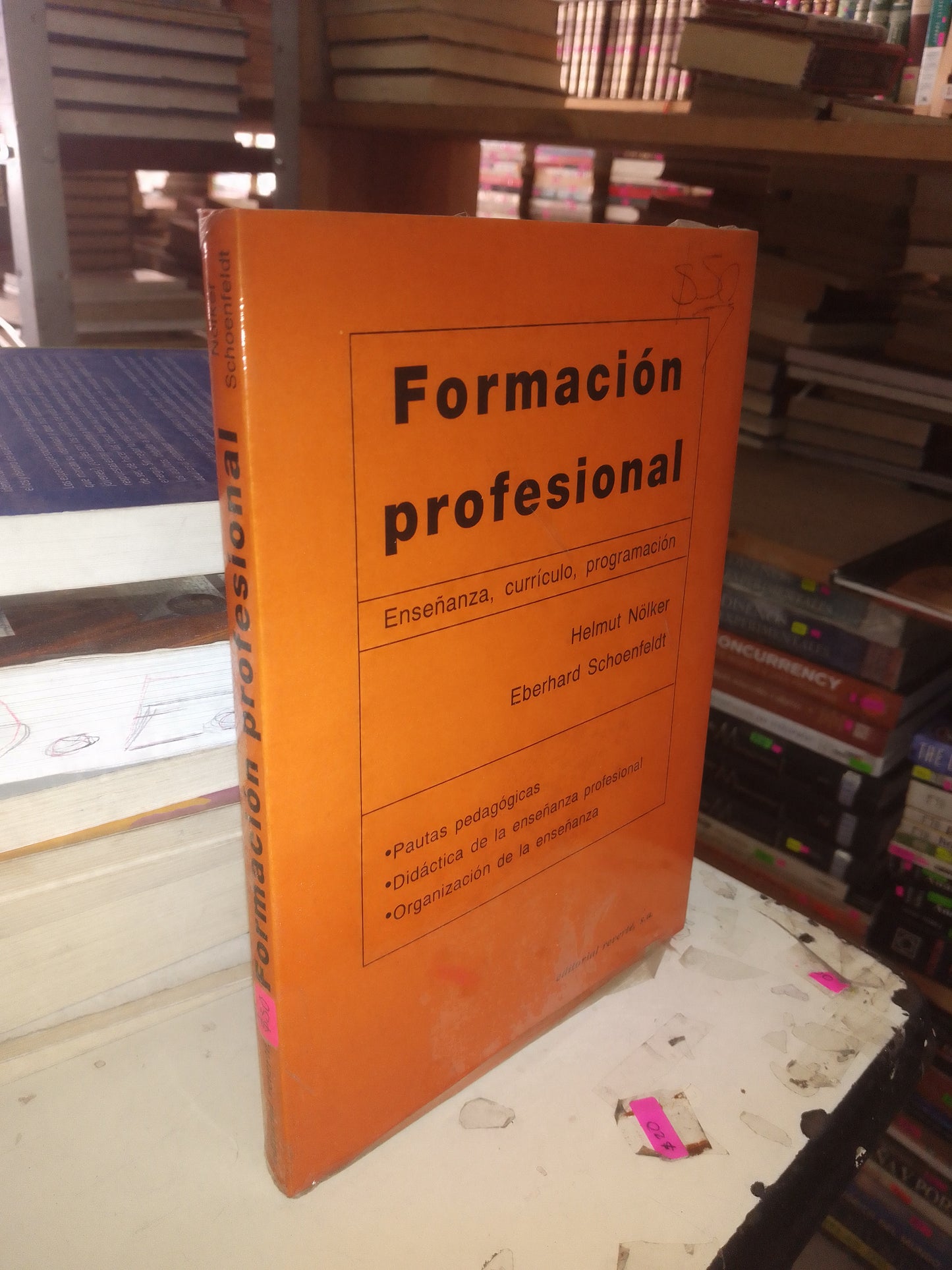 FORMACIÓN PROFESIONAL POR NOLKER Y SCHOENFELDT USADO EDUCACIÓN LITERARIO 207