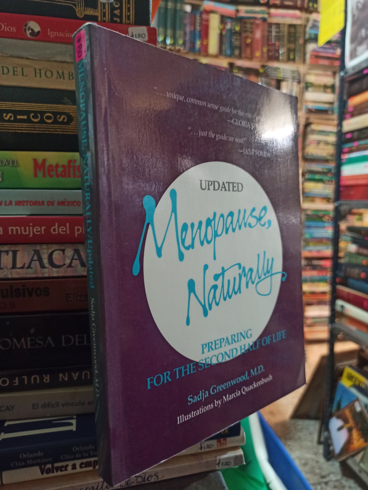 MENOPAUSE NATURALLY POR SADJA GREENWOOD USADO SALUD ALDAMA