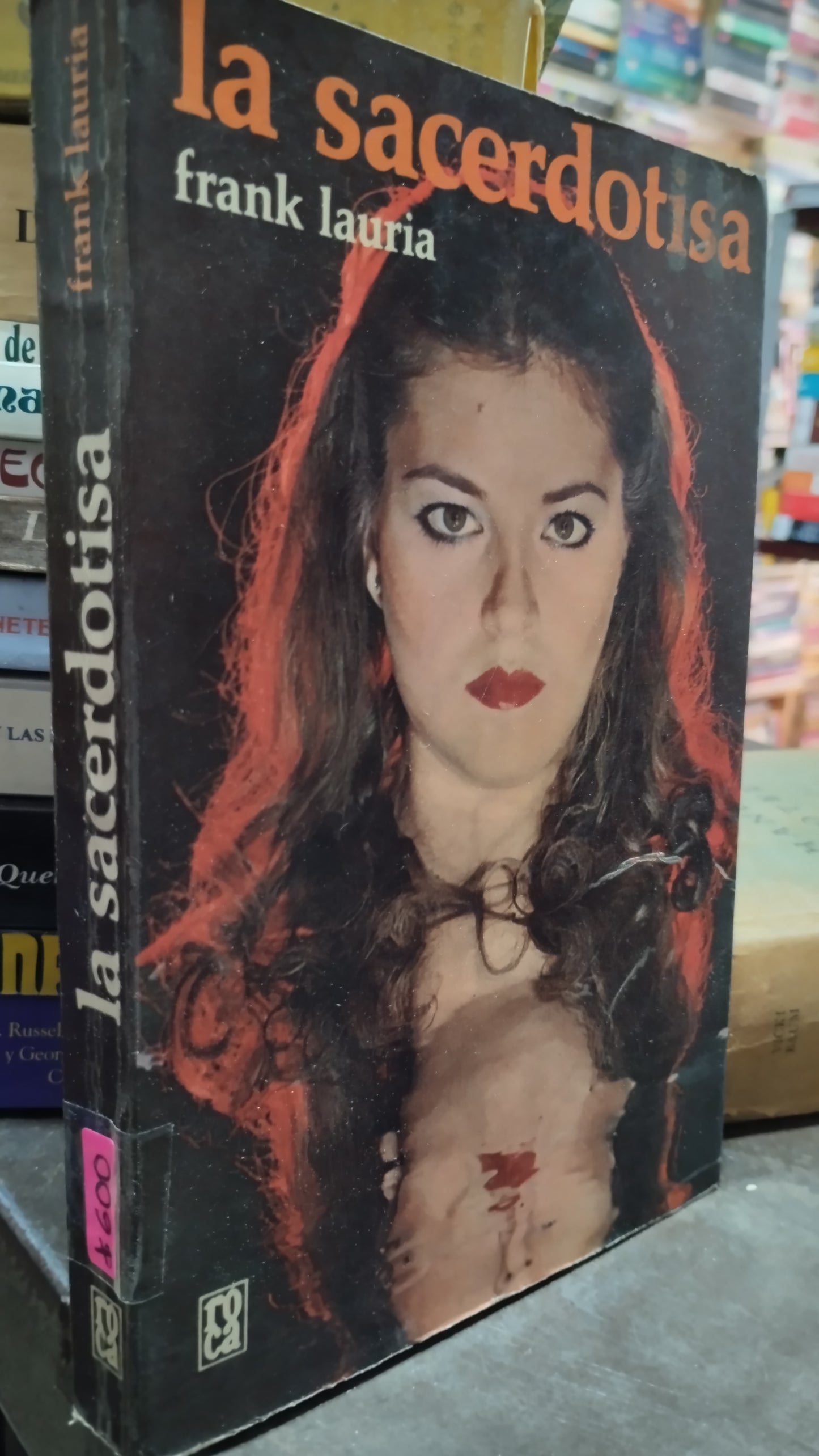 LA SACERDOTISTA POR FRANK LAURIA LIBRO USADO ANTIGUO ALDAMA