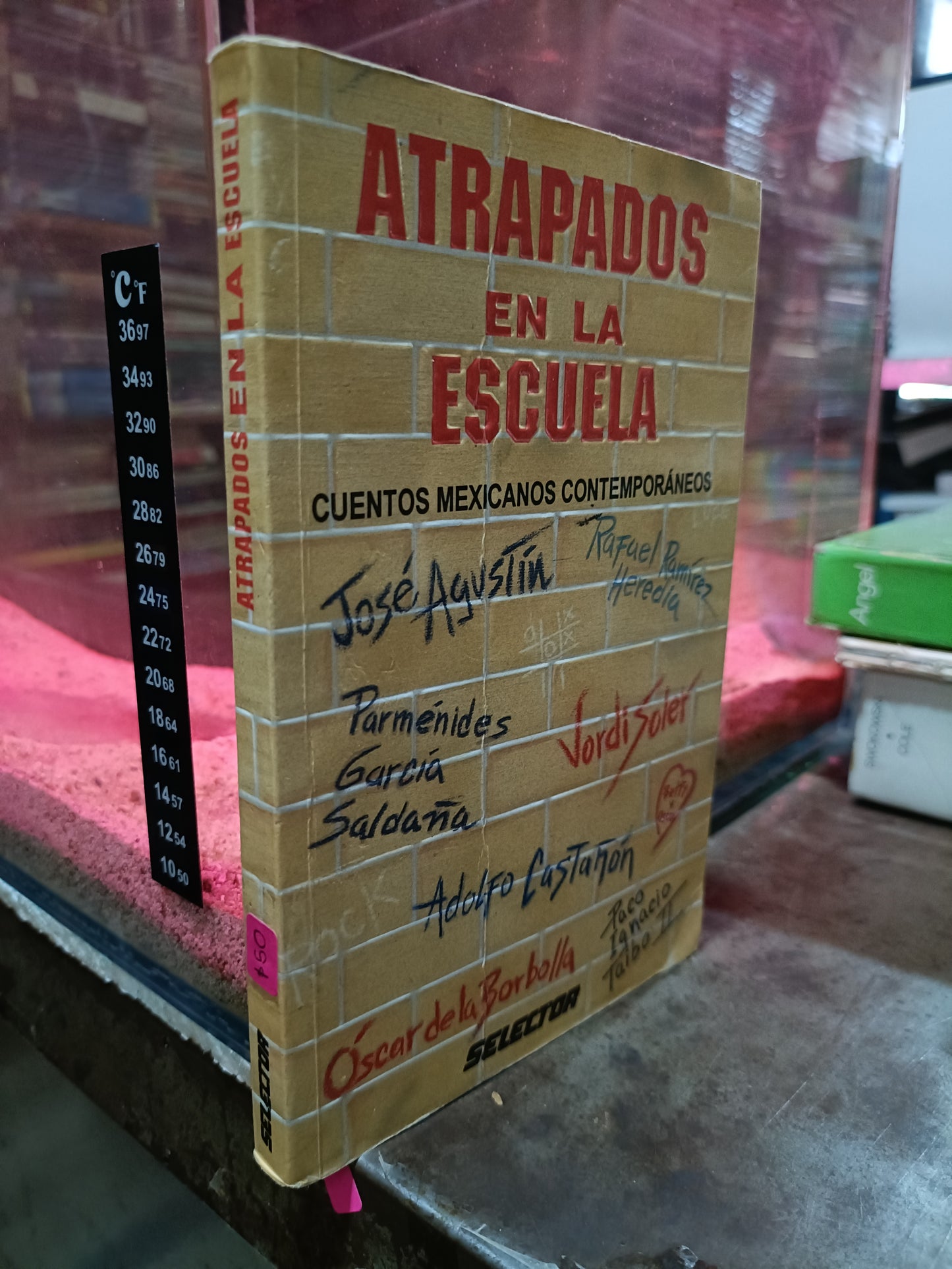 ATRAPADOS EN LA ESCUELA POR BEATRIZ ESCALANTE Y JOSE LUIS MORALES USADO NOVELAS ALDAMA