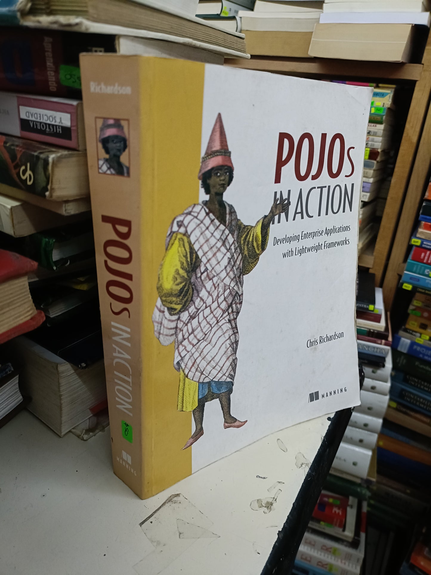 POJOS IN ACTION POR CHRIS RICHARDSON USADO COMPUTACIÓN LITERARIO 207