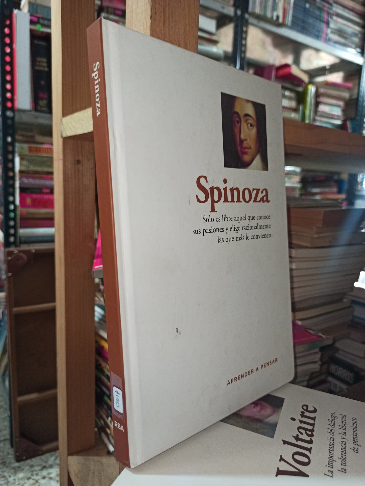 SOLO ES LIBRE AQUEL QUE CONOCE SUS PASIONES Y ELIGE RACIONALMENTE LAS QUE MÁS LE CONVIENEN POR SPINOZA USADO SOCIOLOGÍA ALDAMA