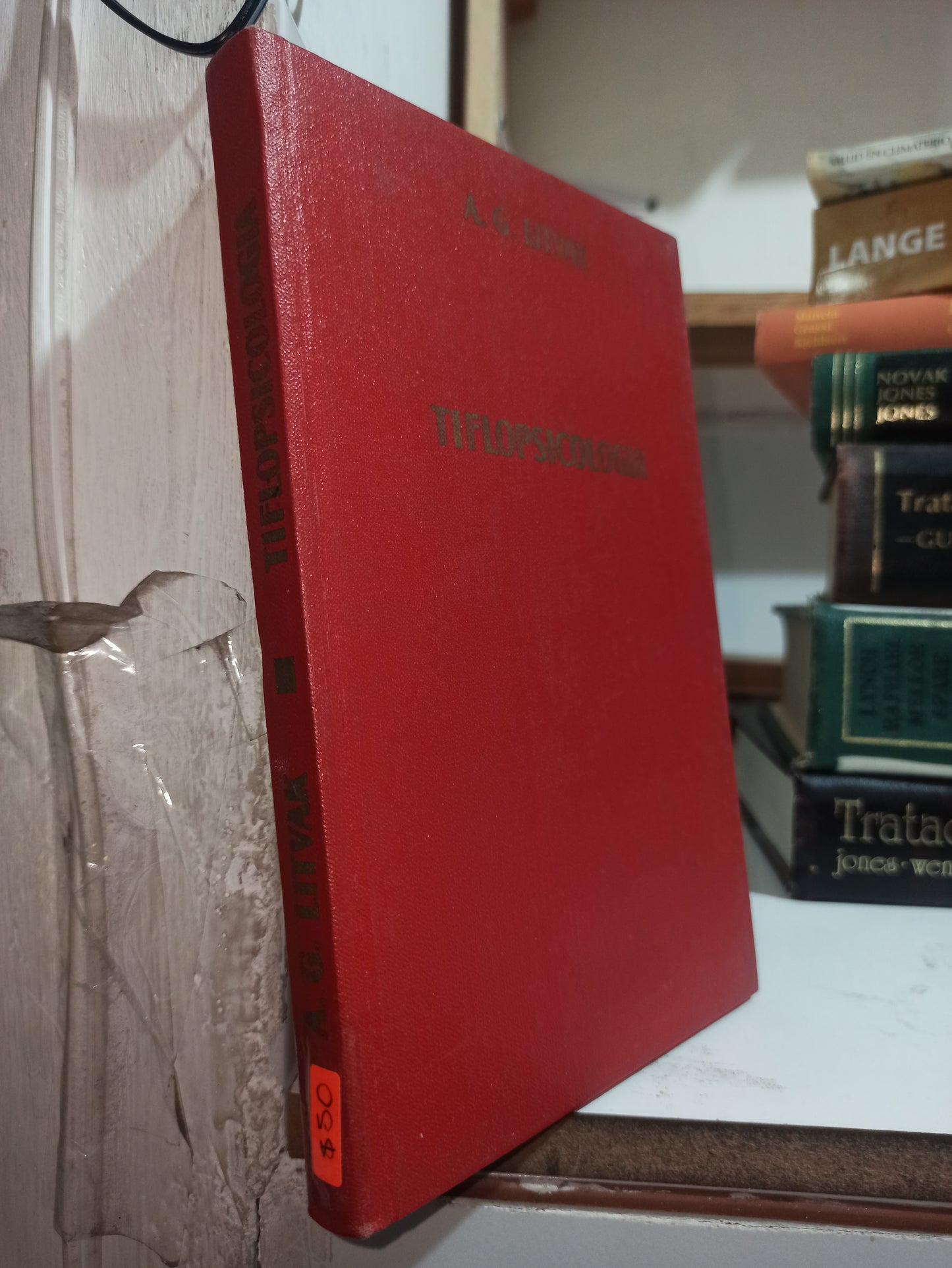 TIFLOPSICOLOGIA POR A. G. LITVAK USADO SALUD JUÁREZ